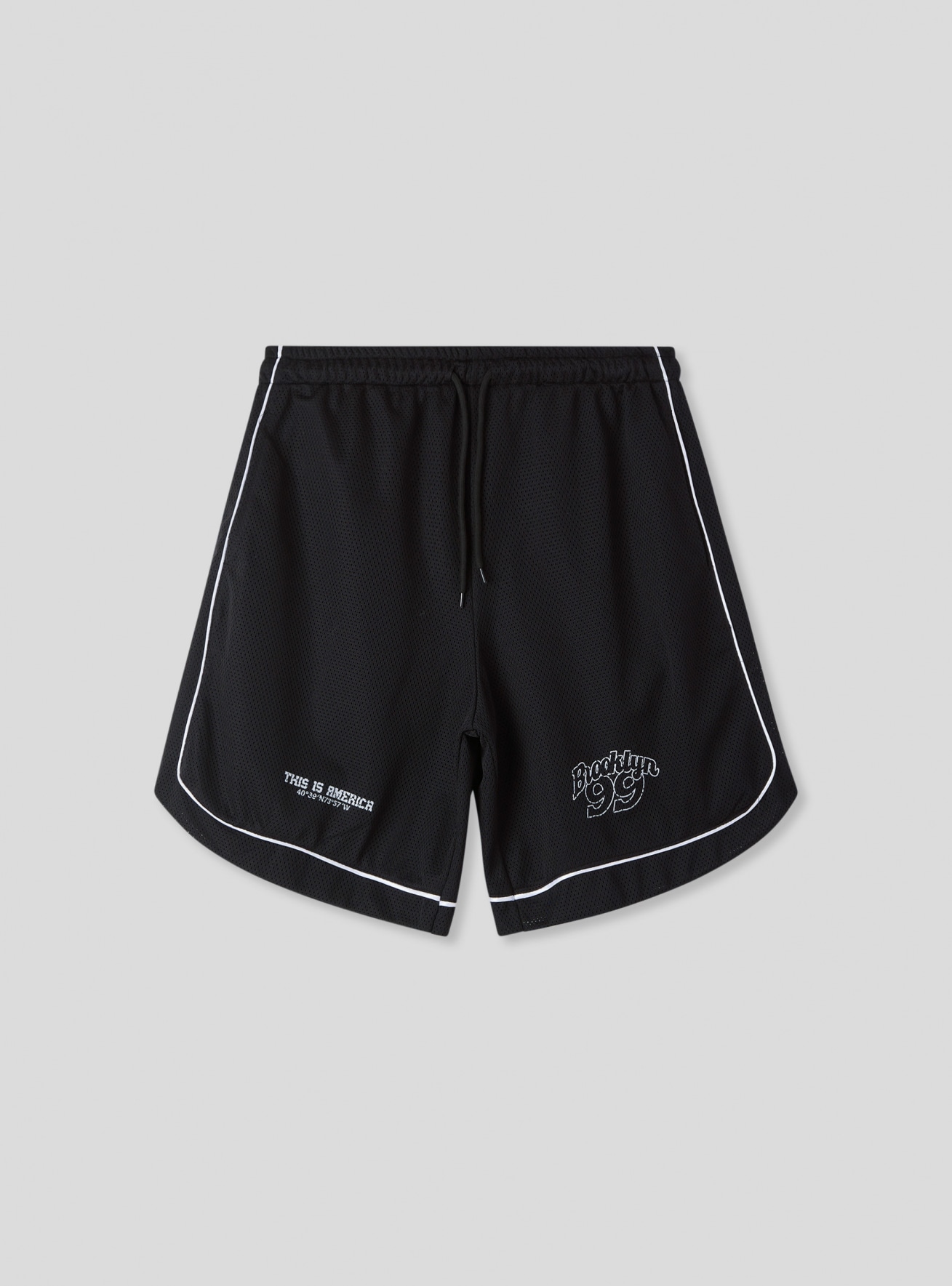 Bermuda in rete con scritta
