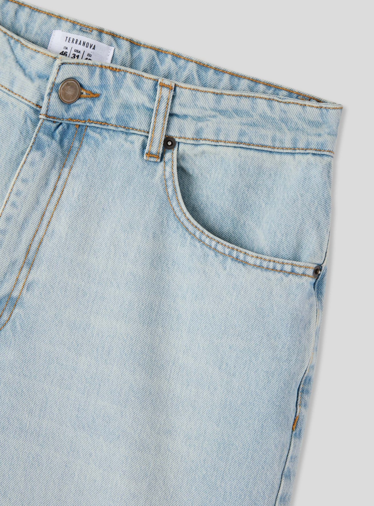Short pants jeans Man Terranova