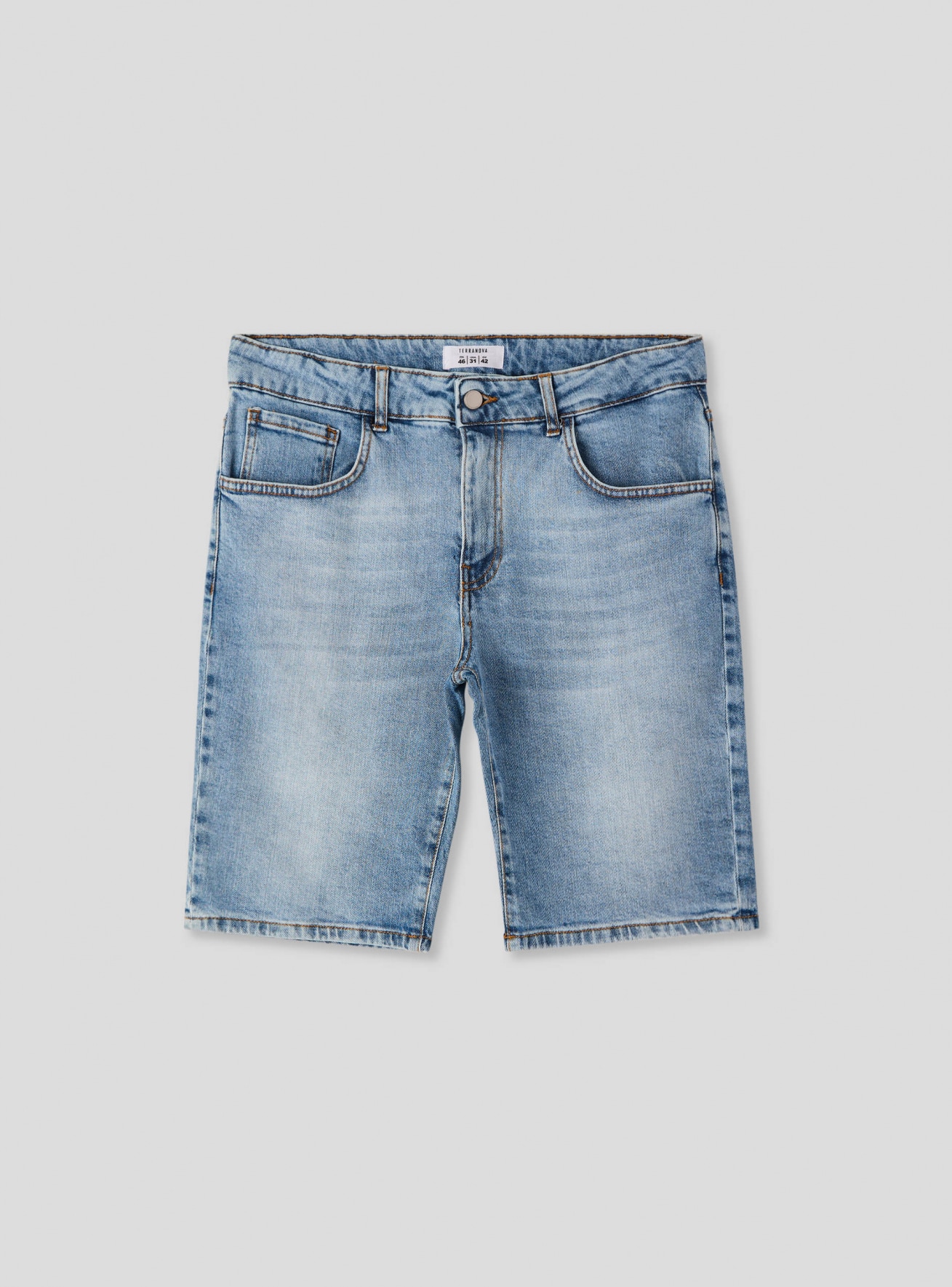 Pantalone Jeans Corto Uomo Terranova