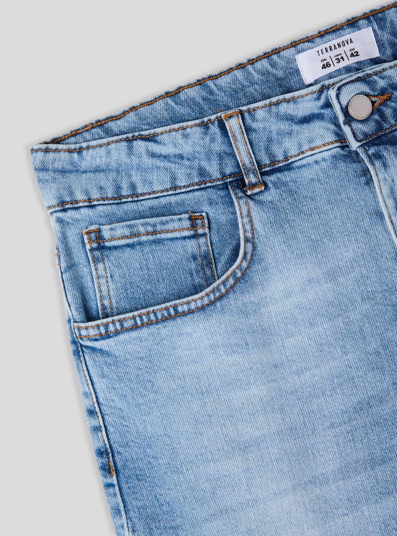 Pantalone Jeans Corto Herren Terranova