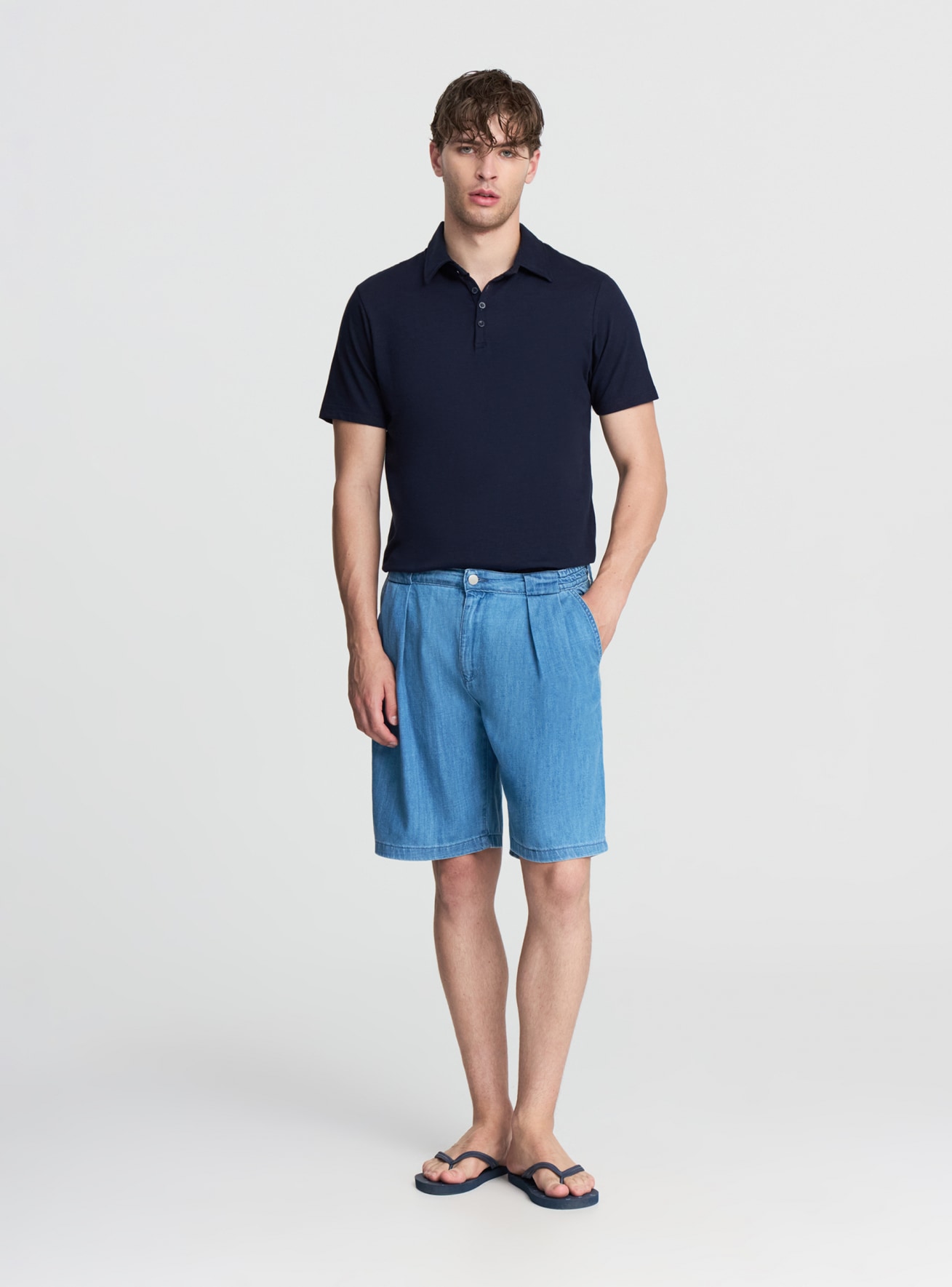Short en Jeans Homme Terranova