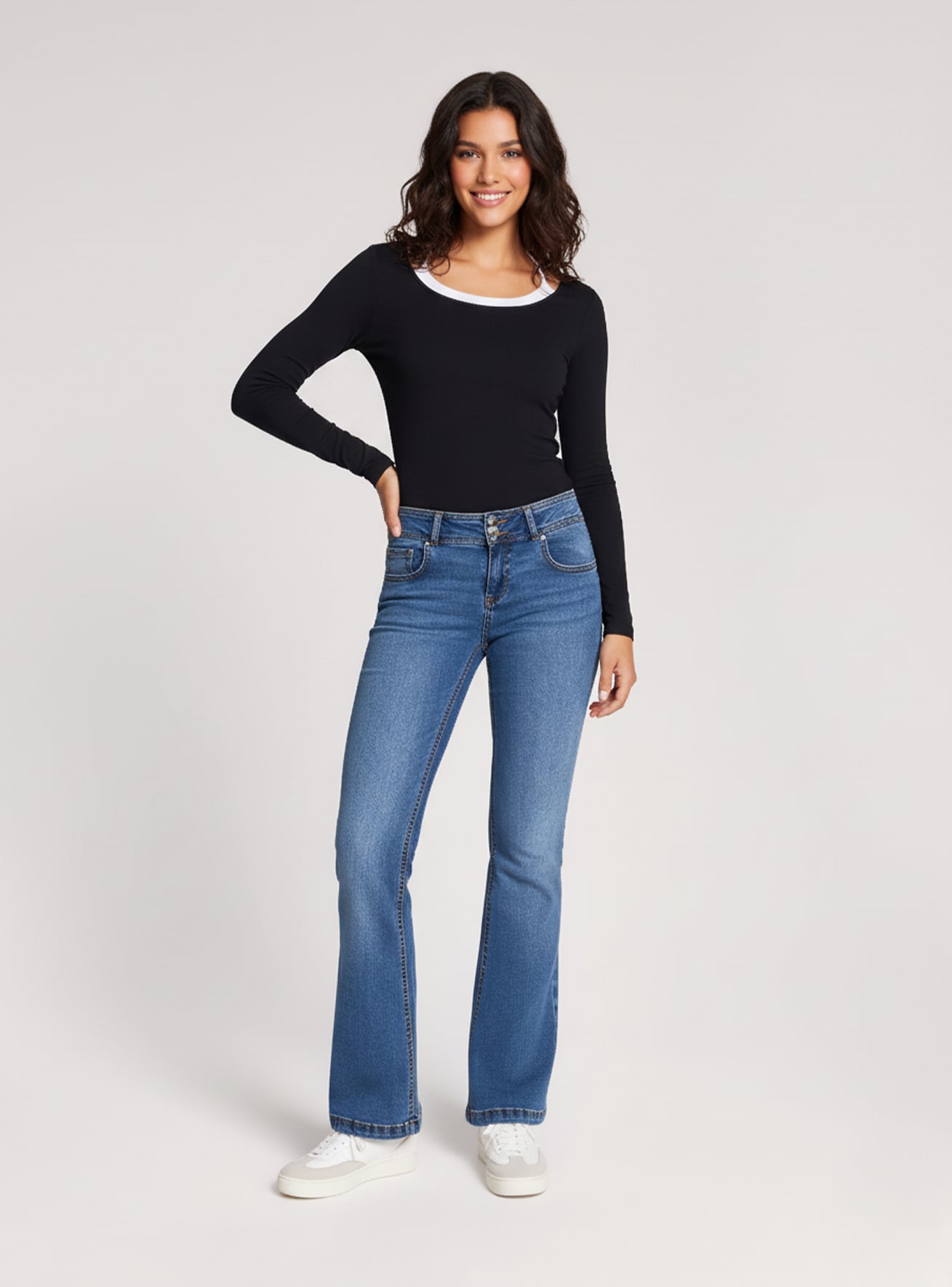 Jeans largos Mujer Terranova