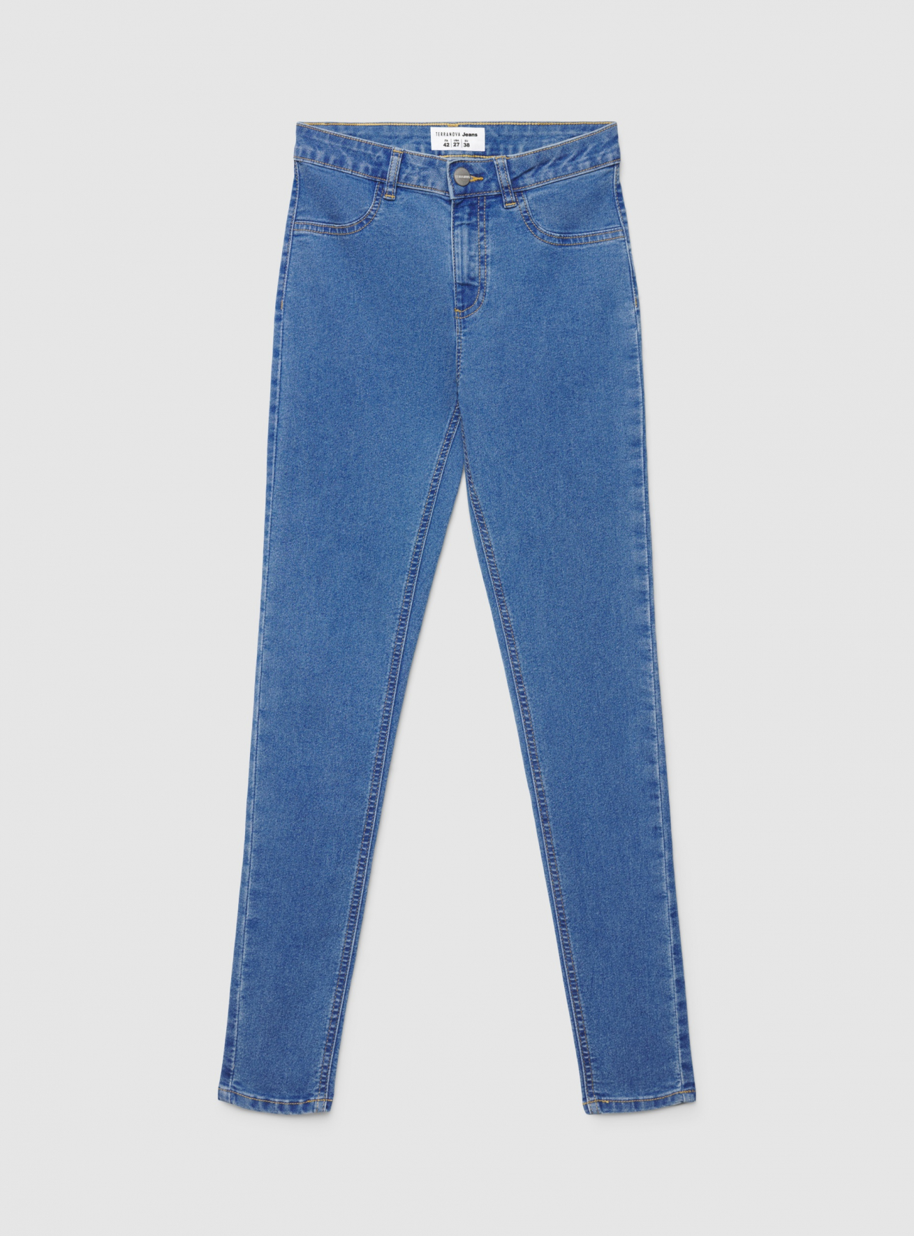 Pantalone Jeans Lungo Donna Terranova