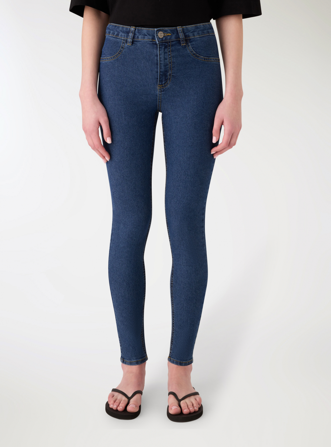 Pantalone Jeans Lungo Donna Terranova