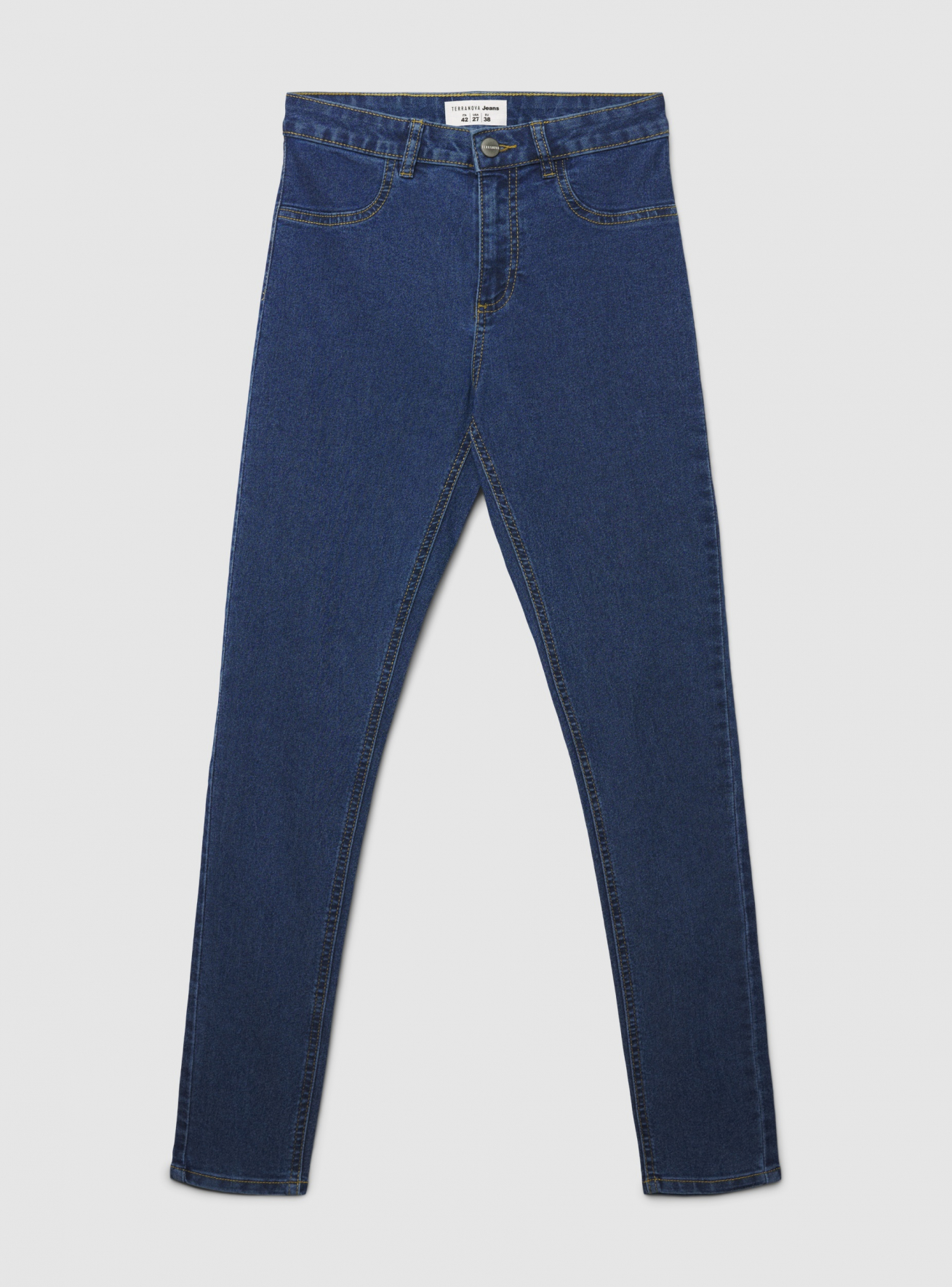 Pantalone Jeans Lungo Donna Terranova