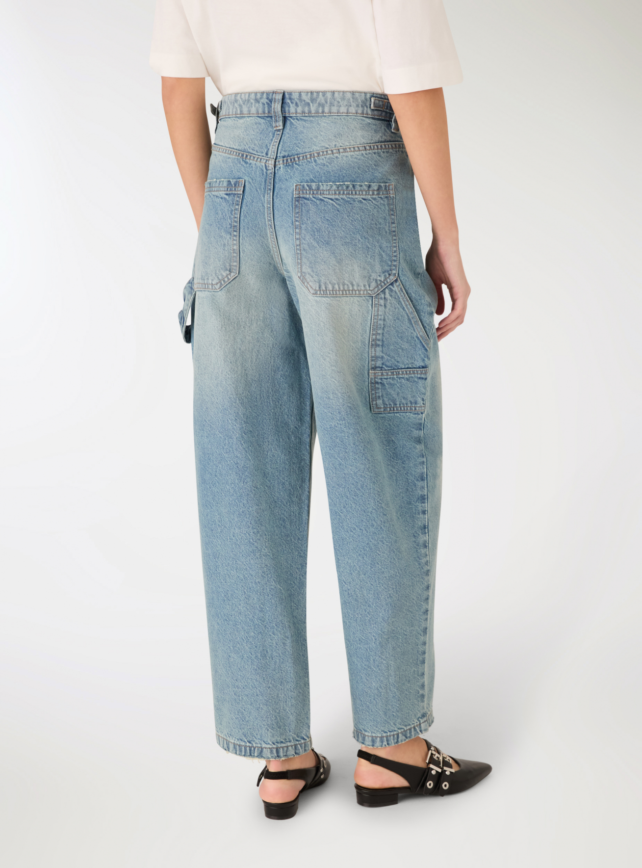 Pantalone Jeans Lungo Donna Terranova