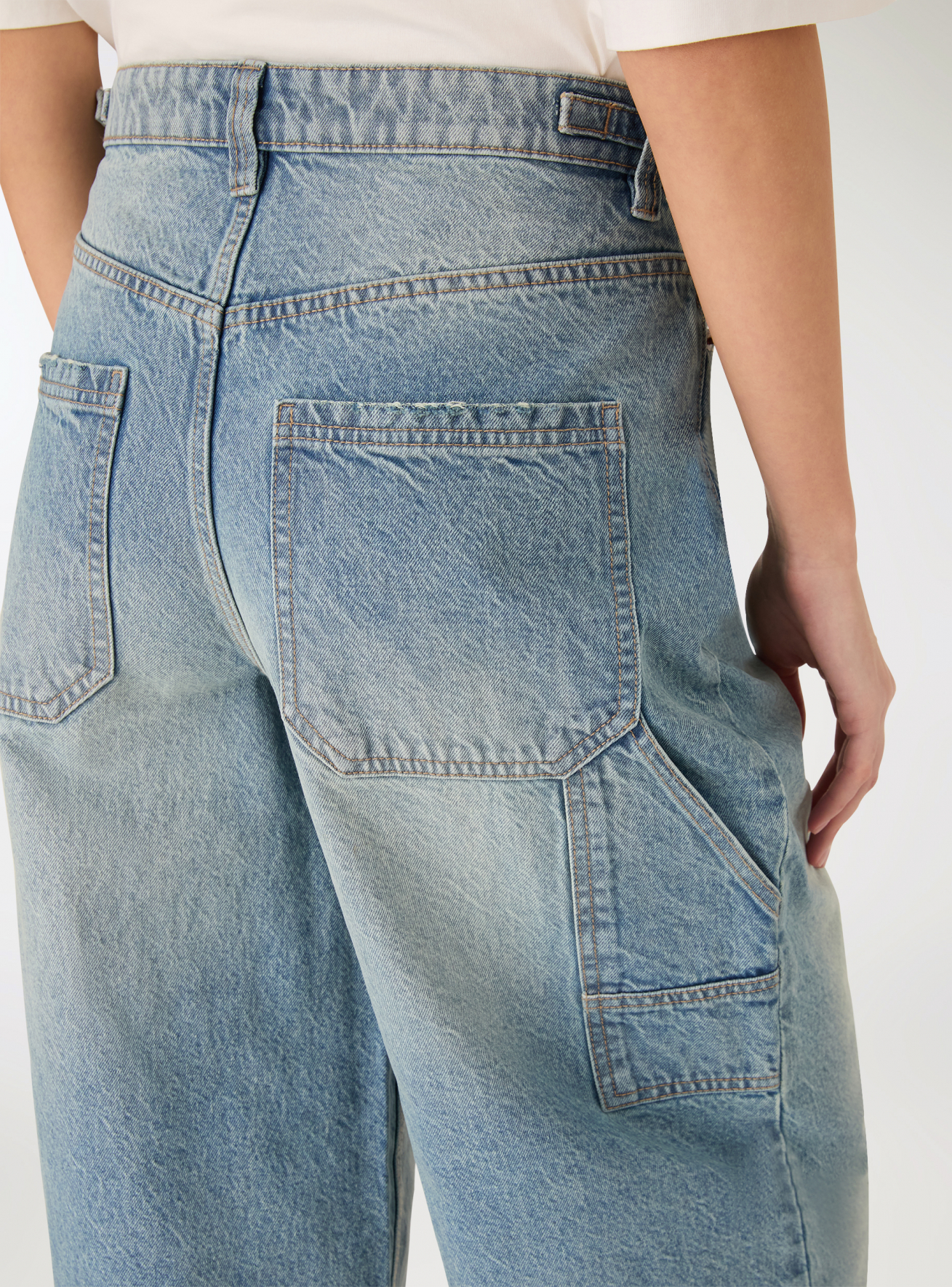 Pantalone Jeans Lungo Donna Terranova