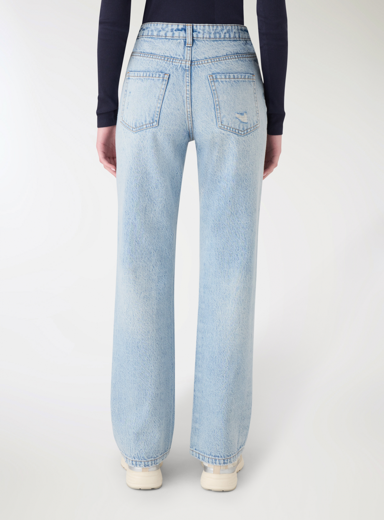 Pantalone Jeans Lungo Donna Terranova