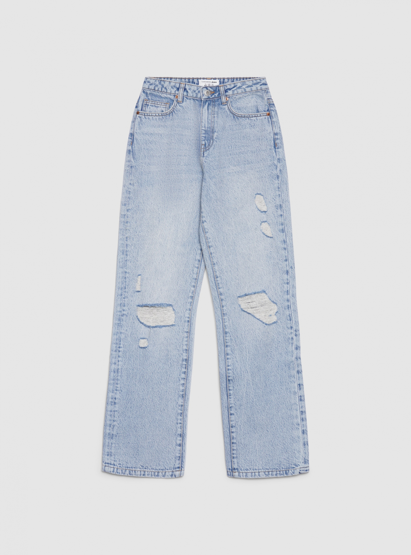 Pantalone Jeans Lungo Donna Terranova