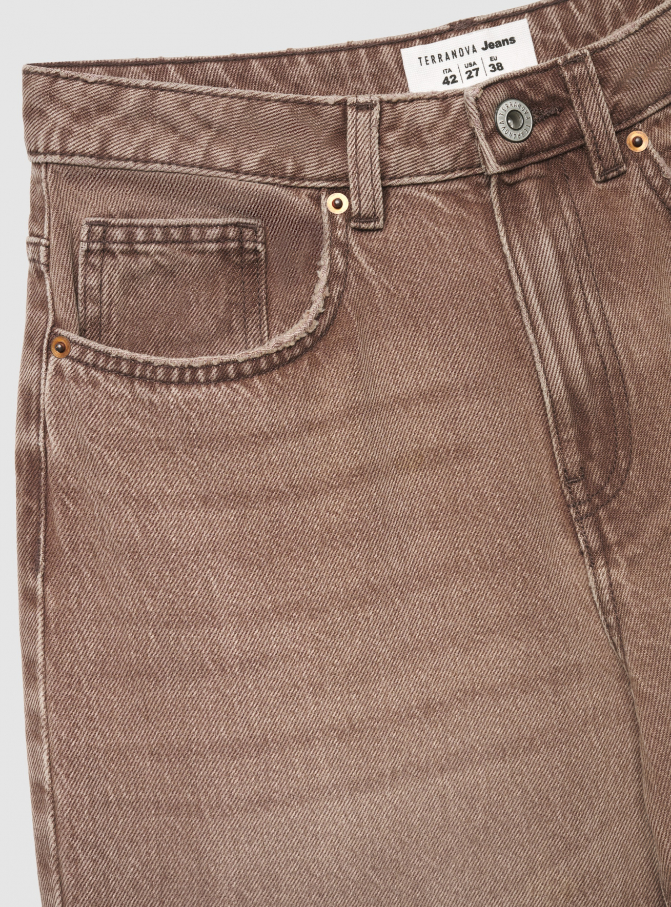 Pantalone Jeans Lungo Donna Terranova