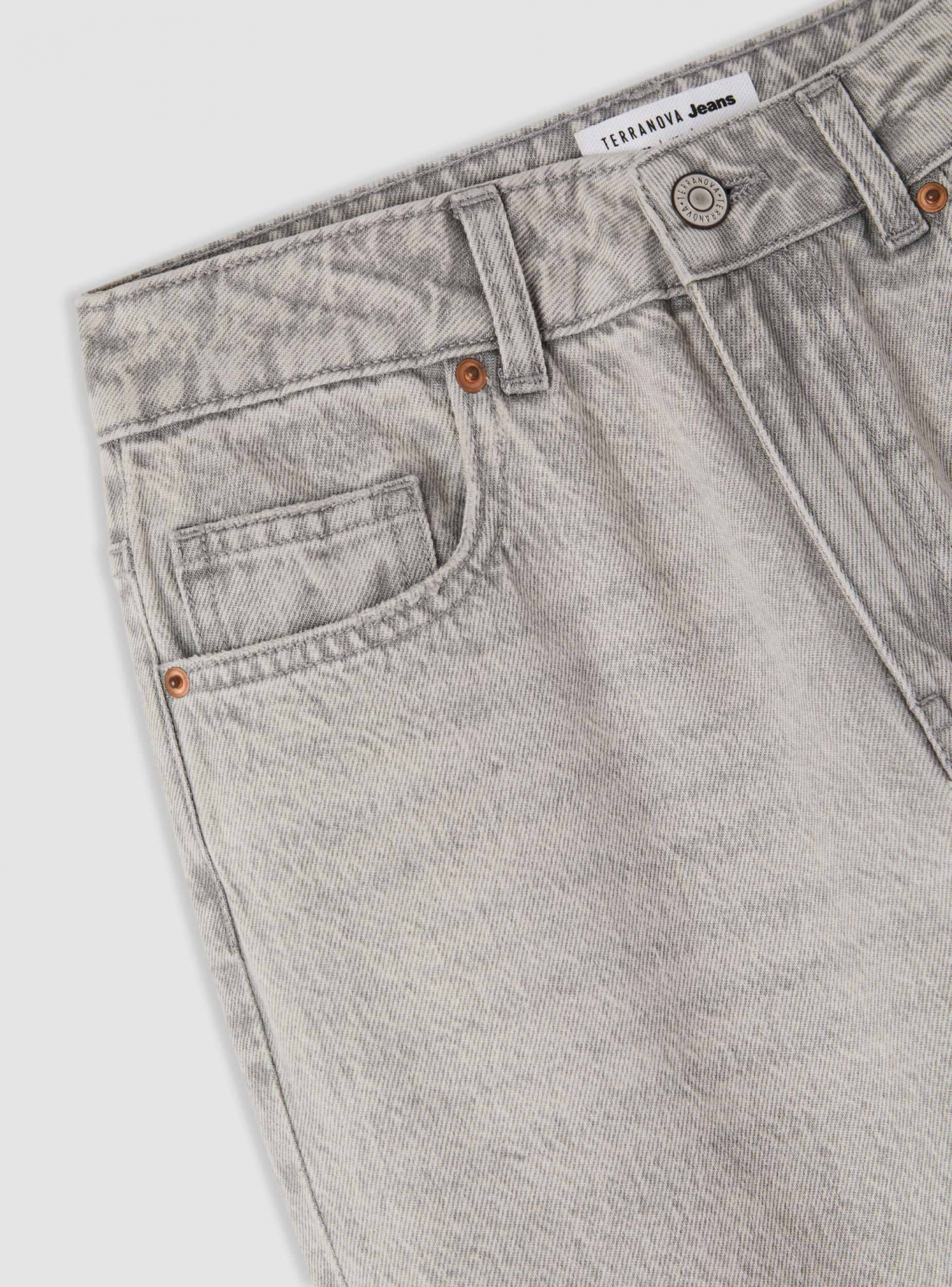 Pantalone Jeans Lungo Donna Terranova