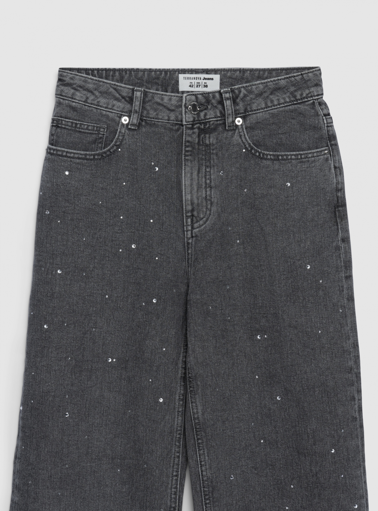 Pantalone Jeans Lungo Donna Terranova