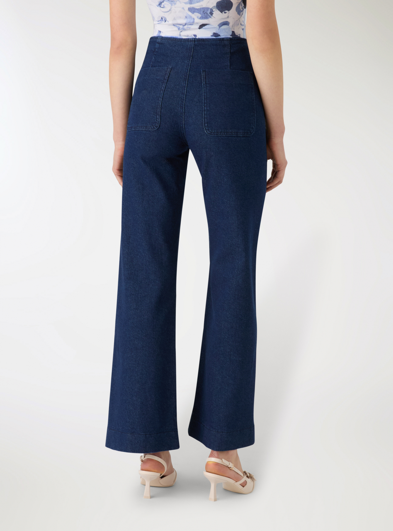 Pantalone Jeans Lungo Donna Terranova