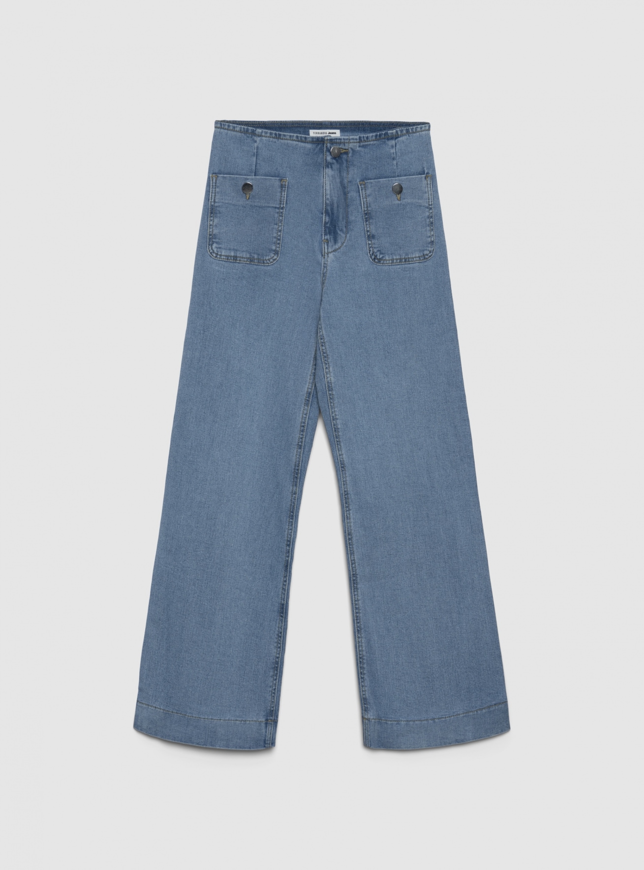 Pantalone Jeans Lungo Donna Terranova