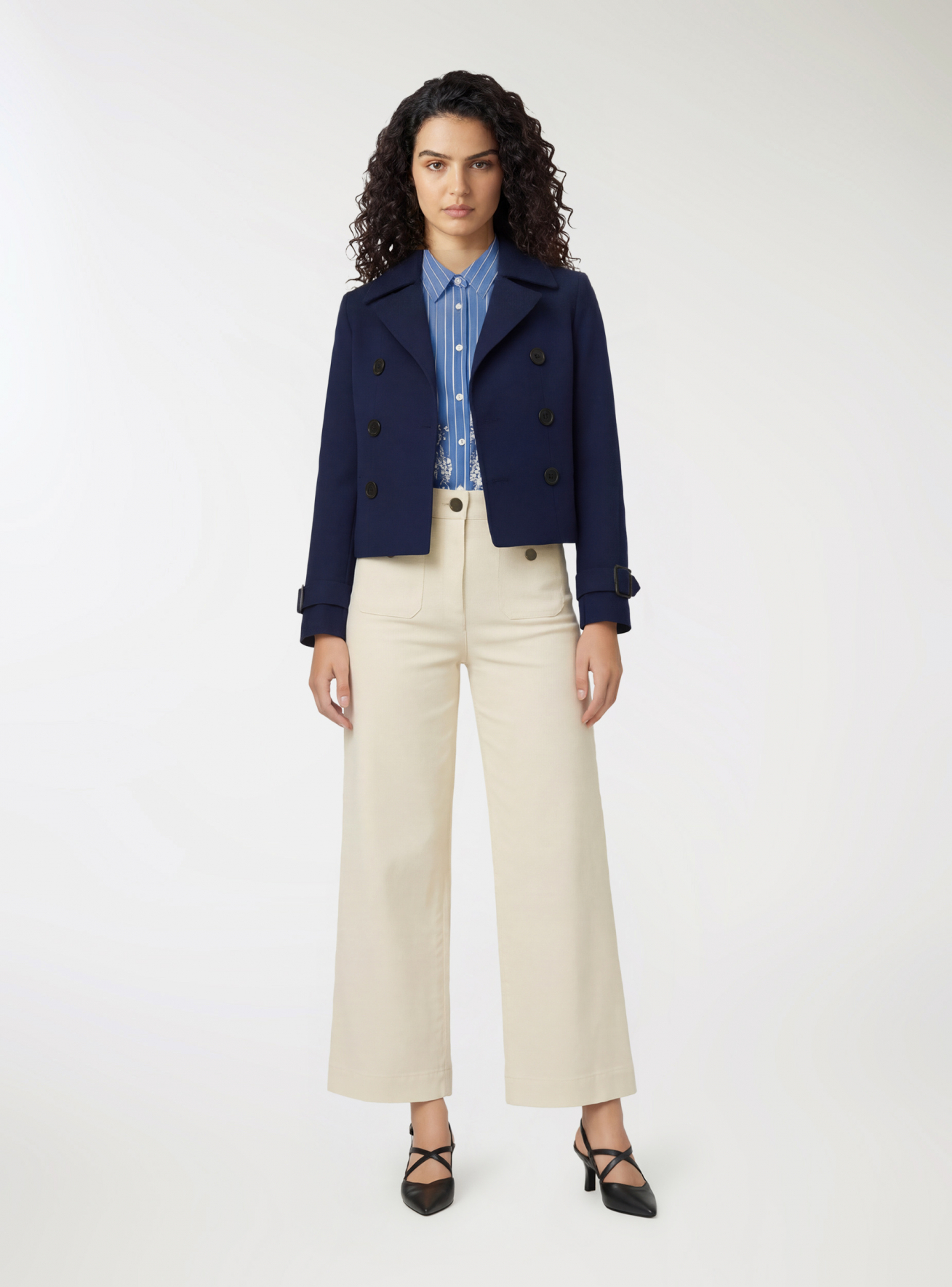 Pantalone Jeans Lungo Donna Terranova