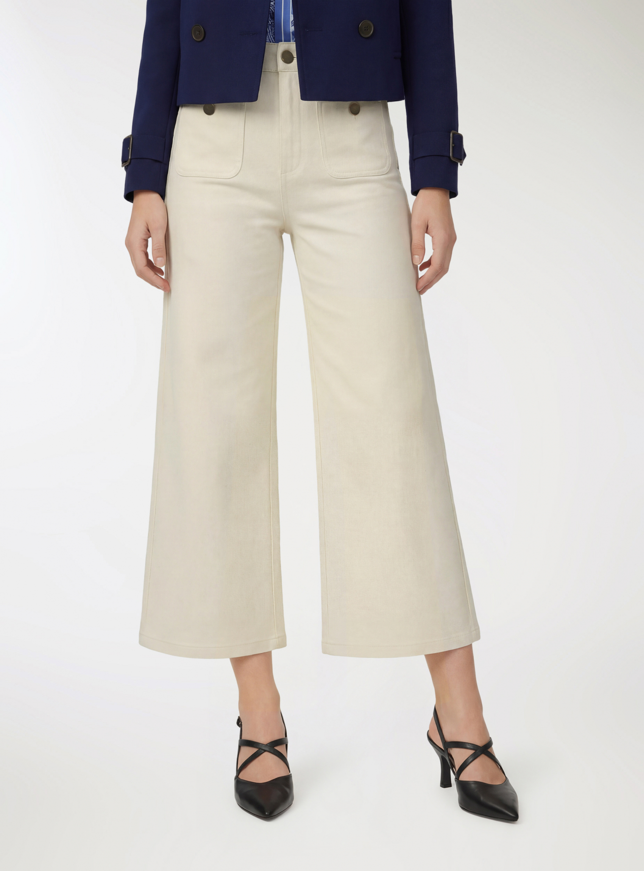 Pantalone Jeans Lungo Donna Terranova