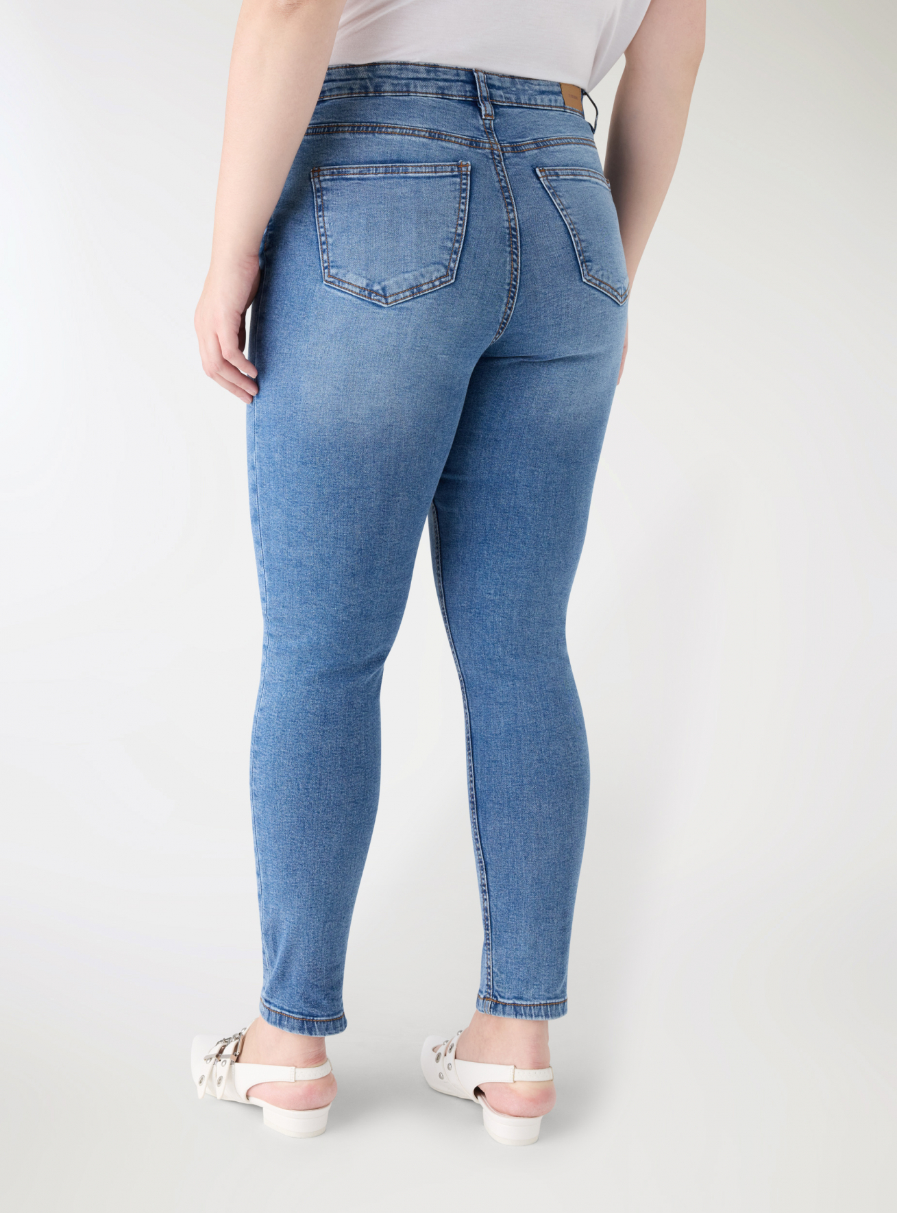 Pantalone Jeans Lungo Donna Terranova