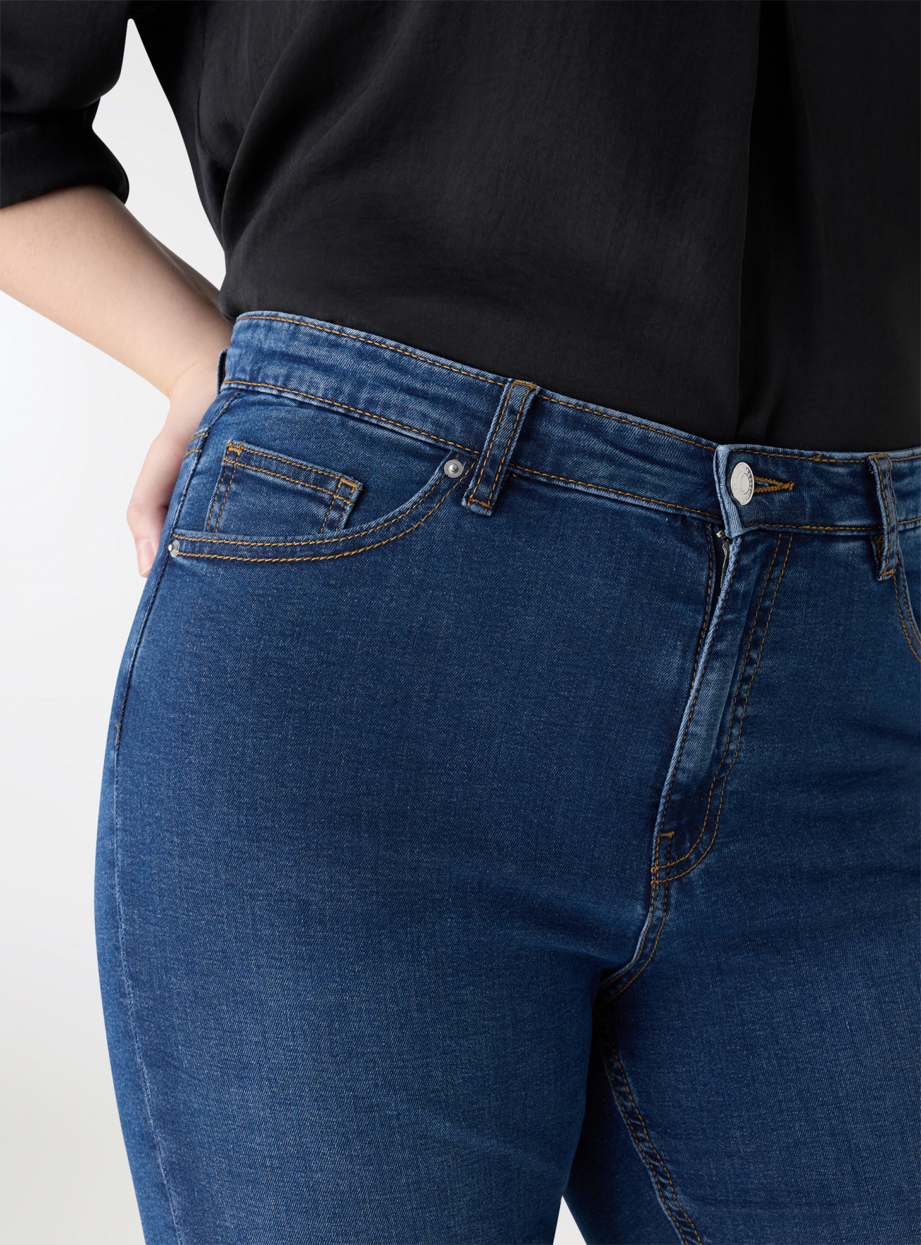 Pantalone Jeans Lungo Donna Terranova