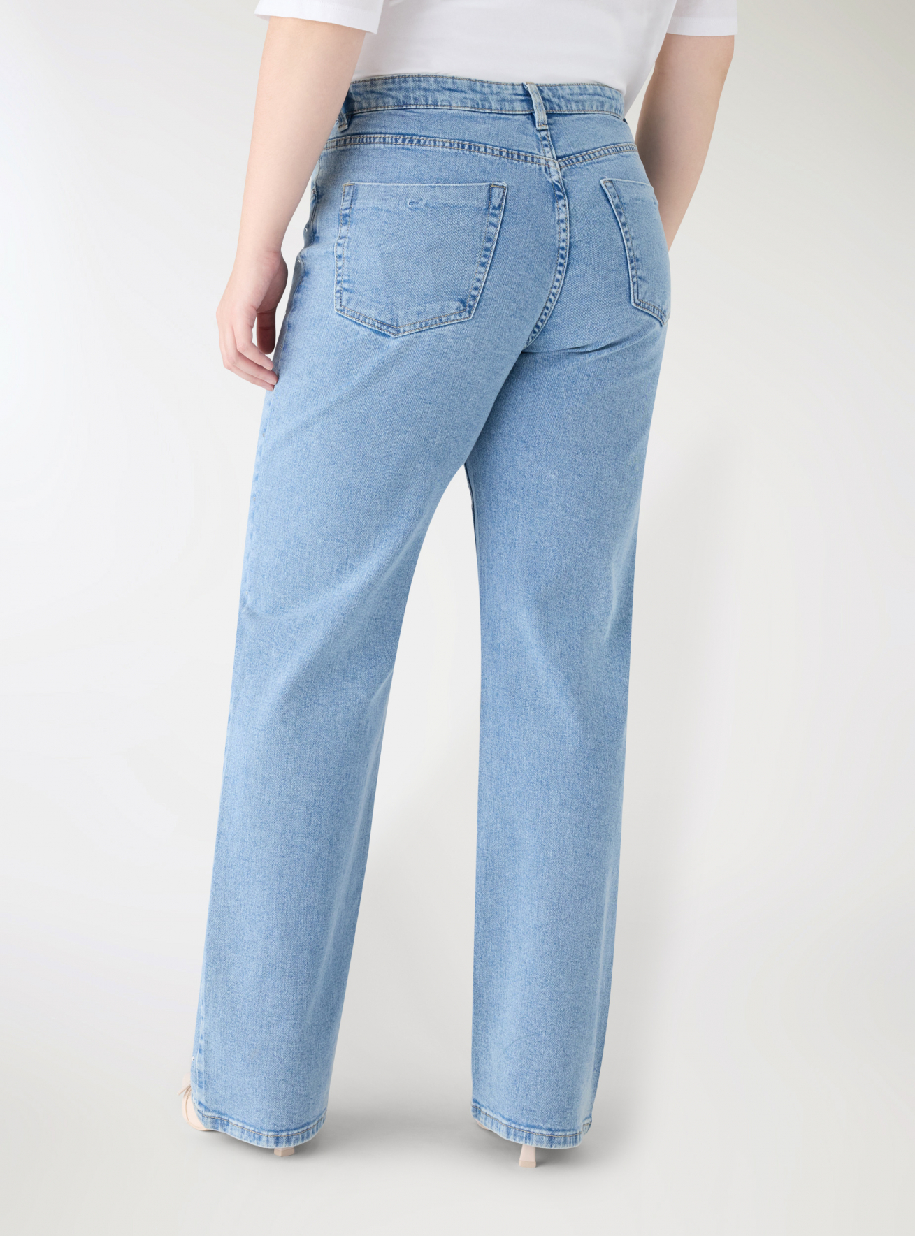 Pantalone Jeans Lungo Donna Terranova