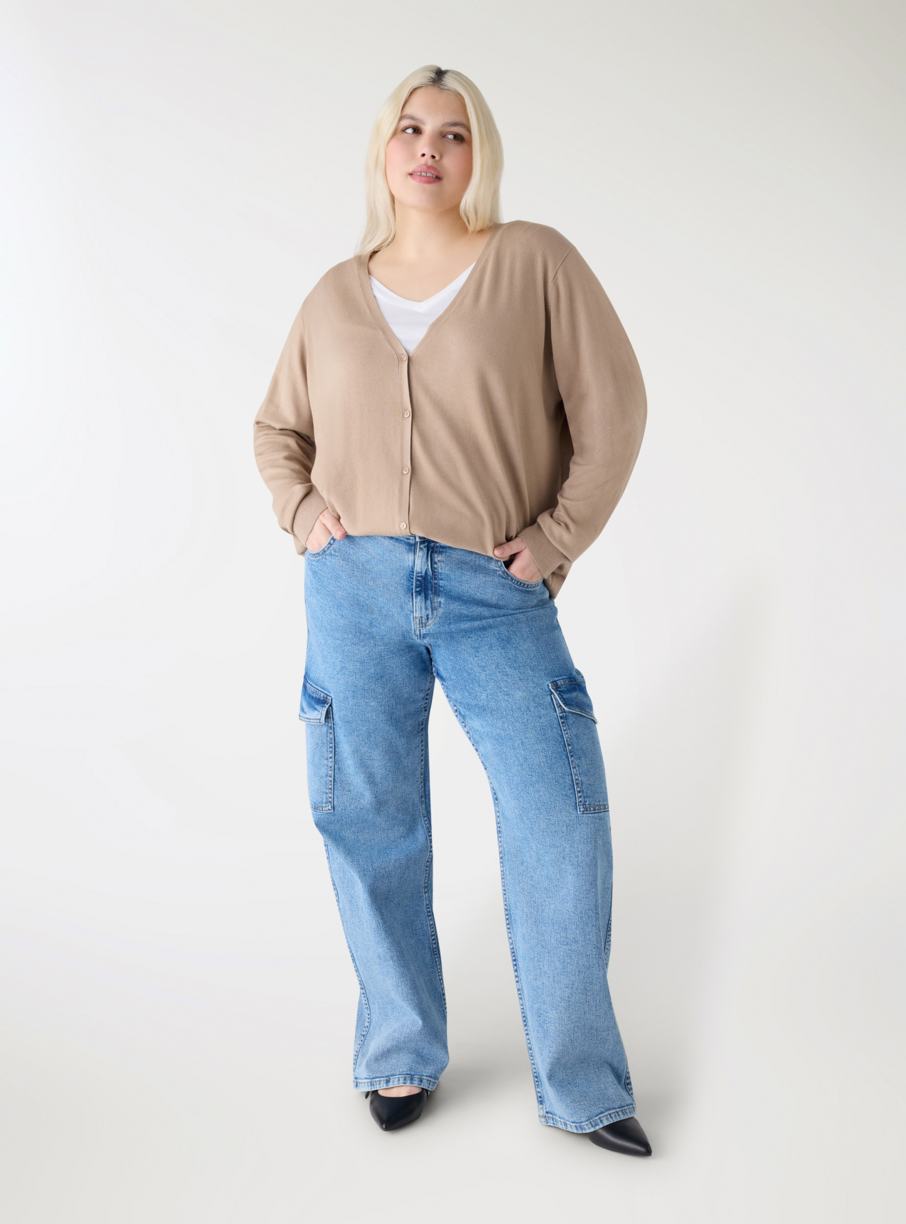 Pantalone Jeans Lungo Donna Terranova