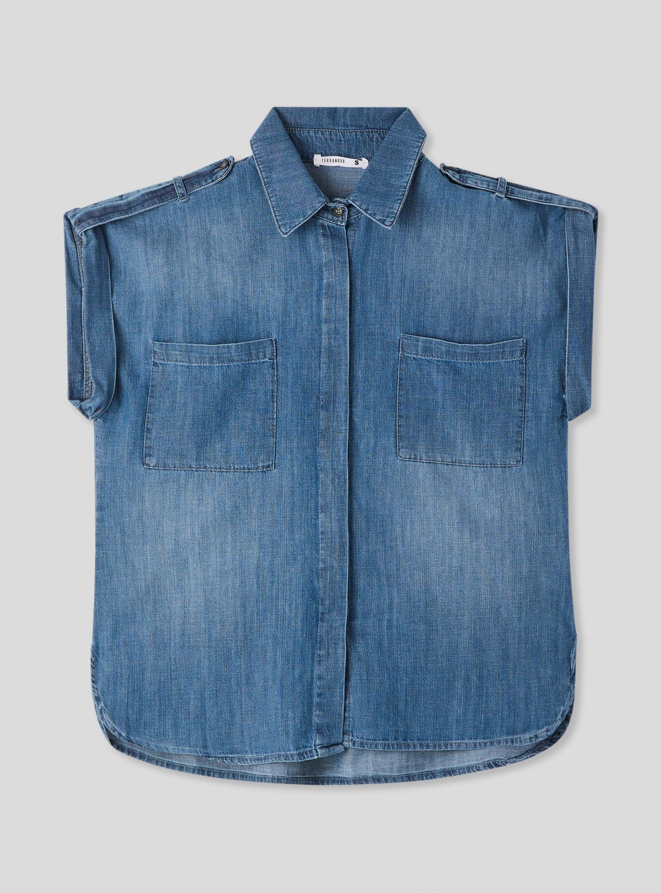 Camisa manga corta Mujer Terranova