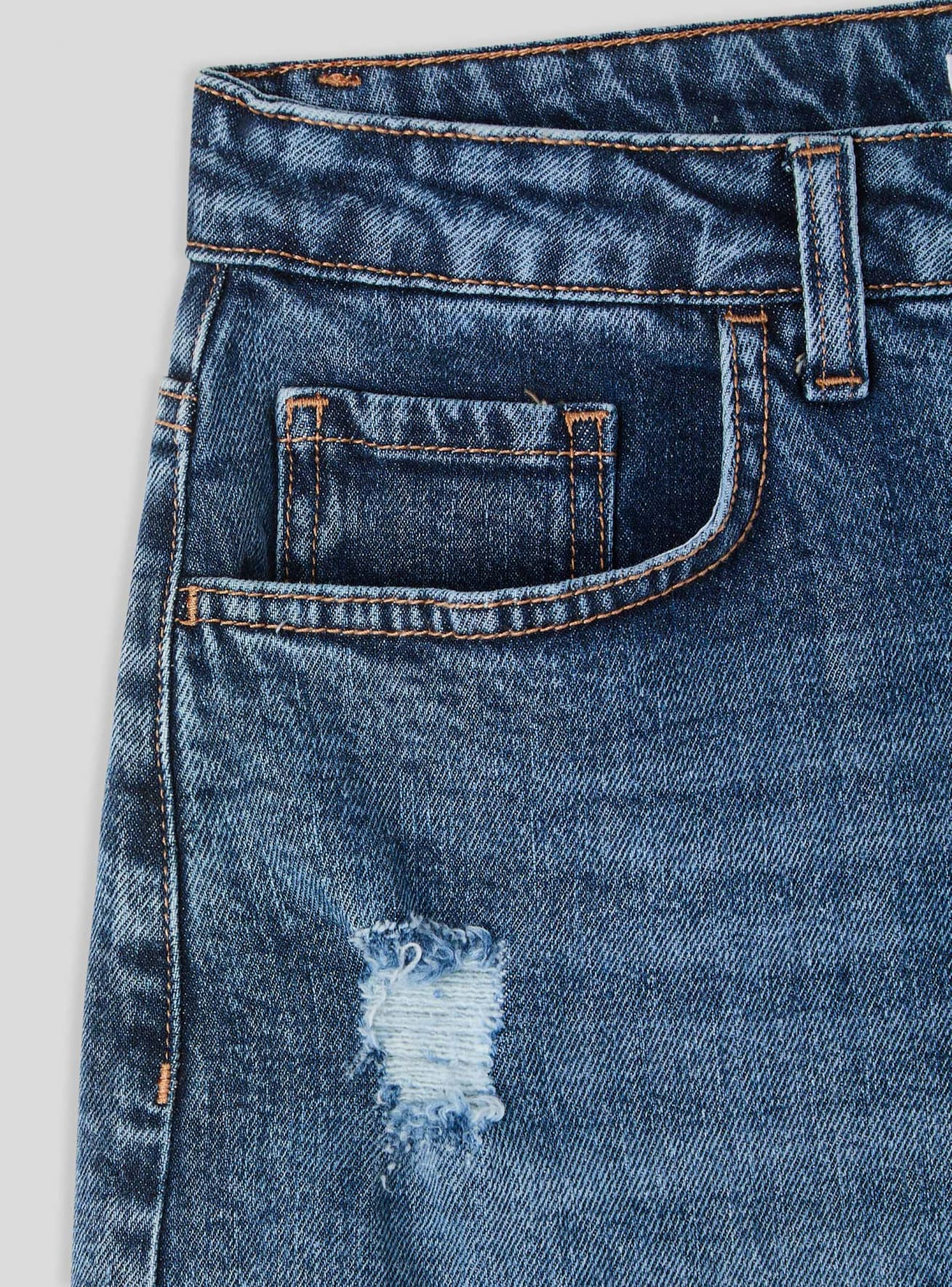 Short en Jeans Femme Terranova