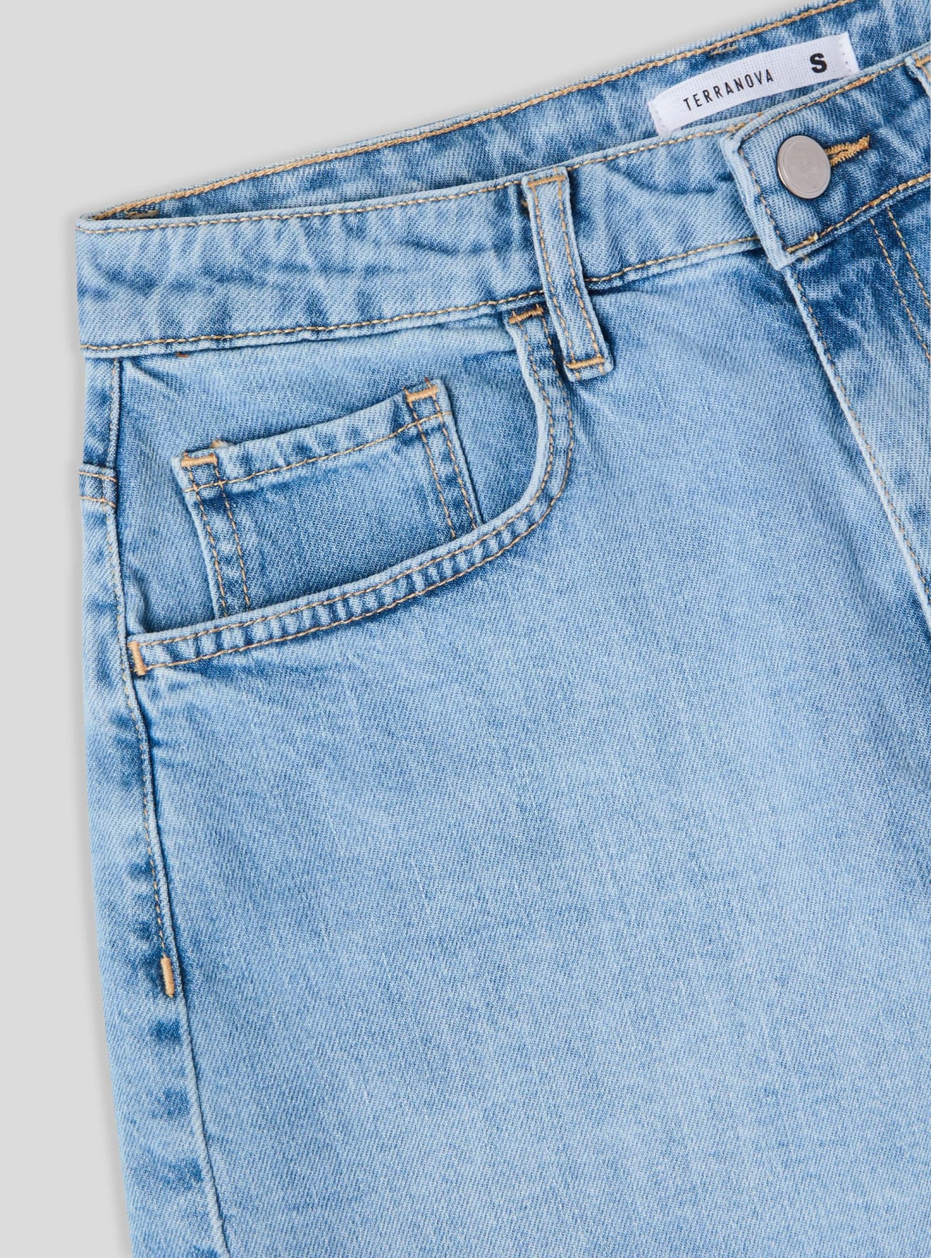 Short en Jeans Femme Terranova