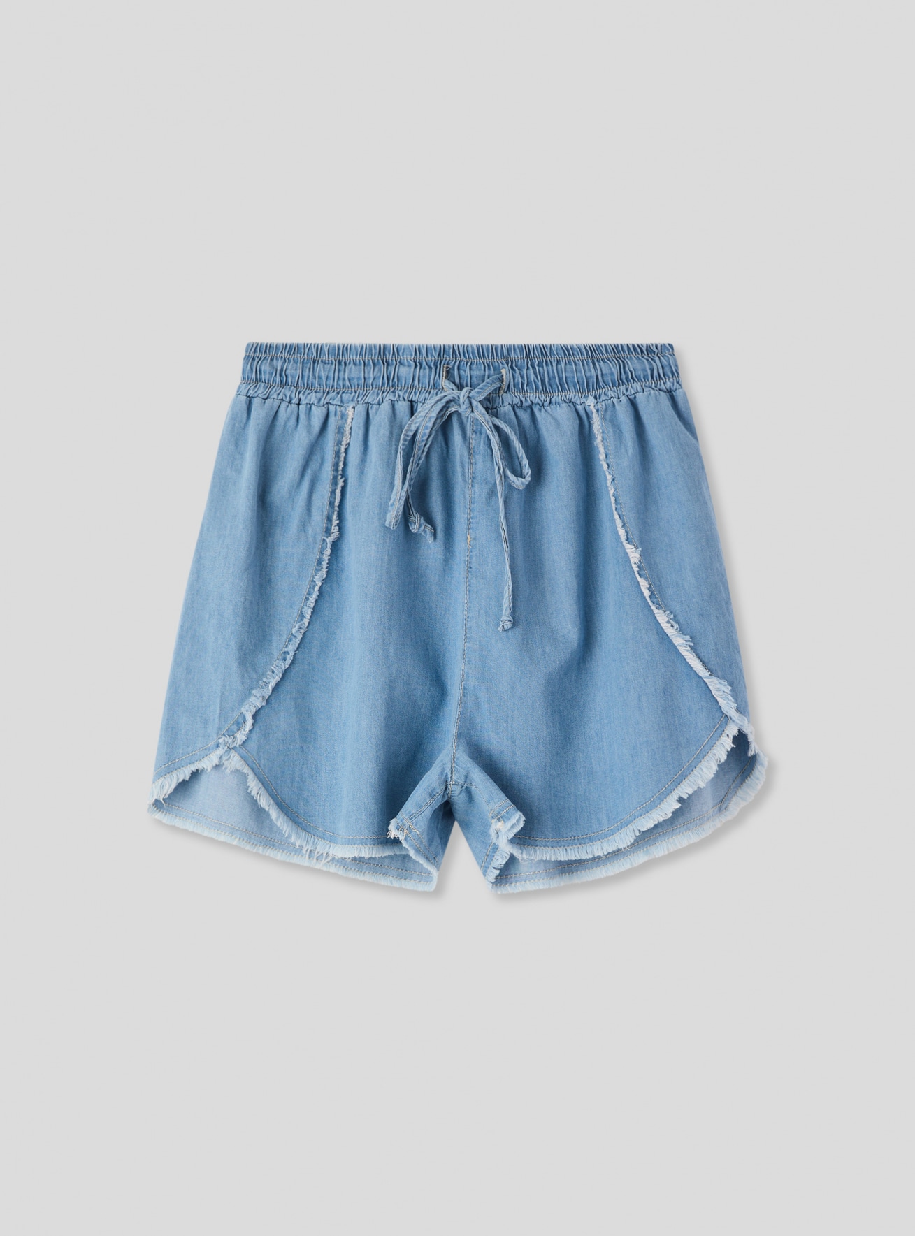 Pantalone Jeans Corto Donna Terranova