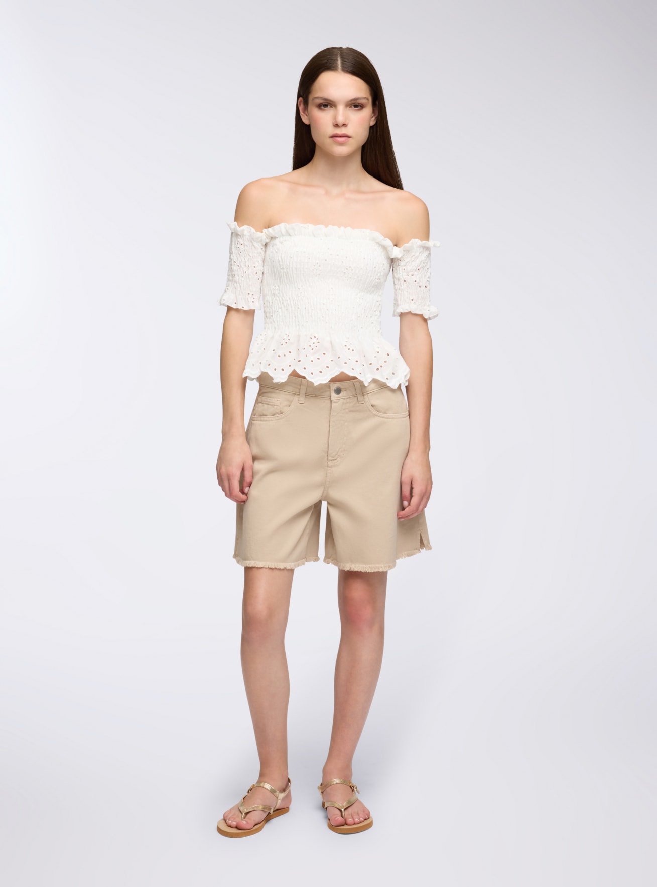 Short pants jeans Woman Terranova