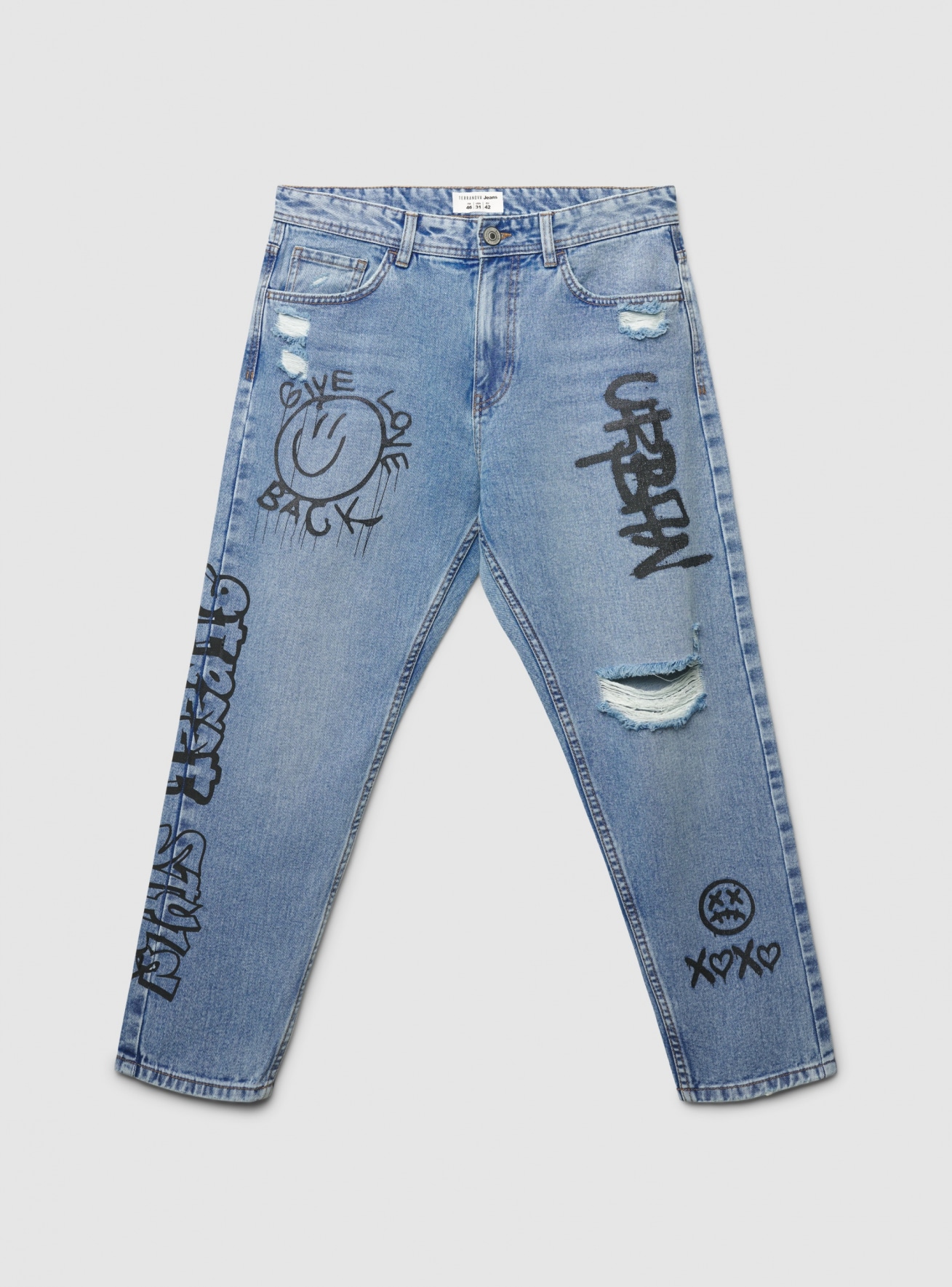 Pantalone Jeans Lungo Uomo Terranova