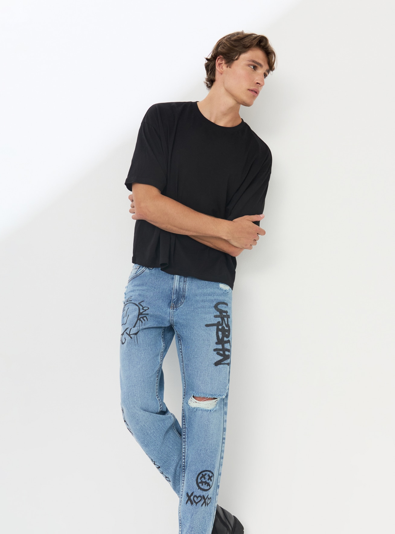 Pantalone Jeans Lungo Uomo Terranova