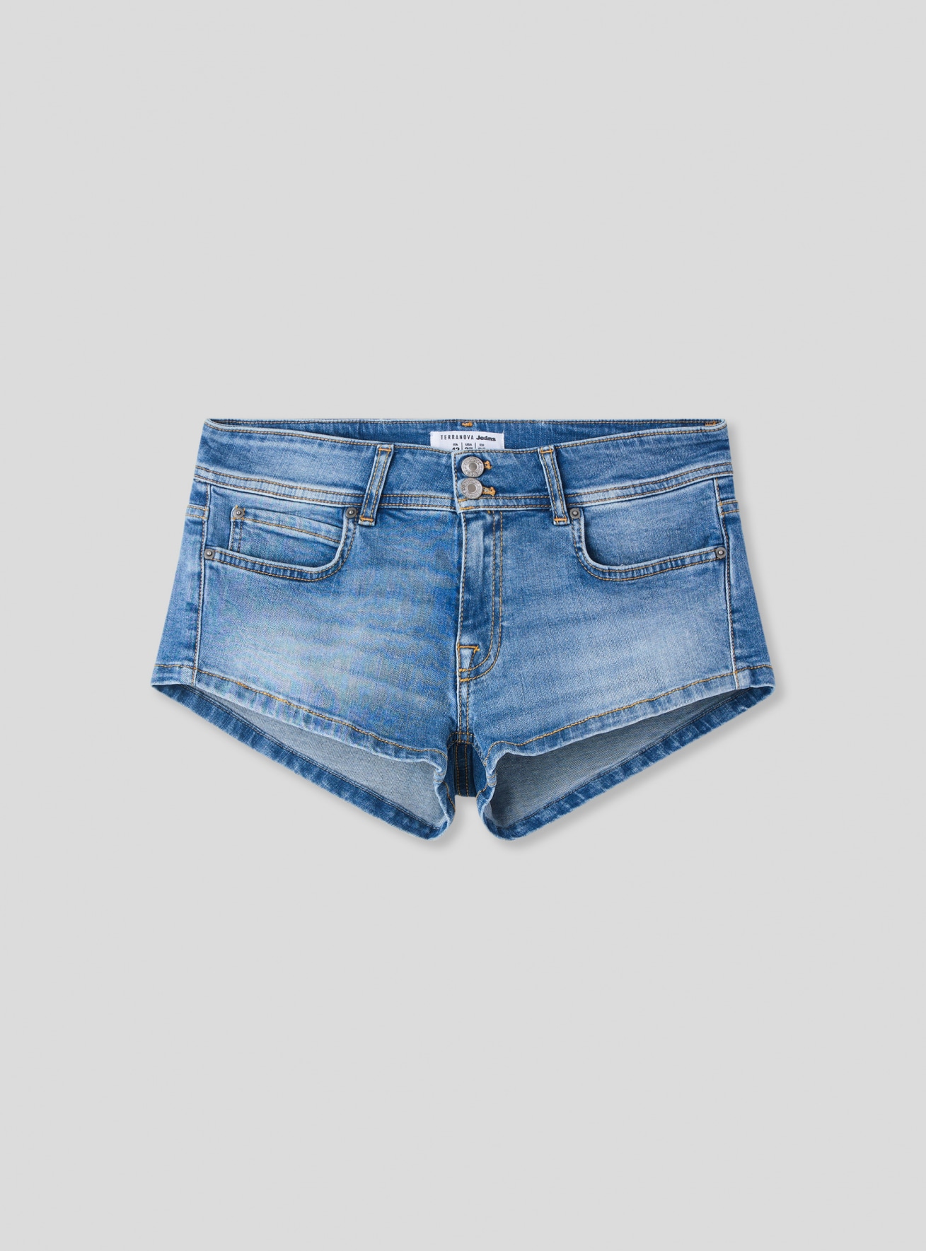 Pantalone Jeans Corto Donna Terranova
