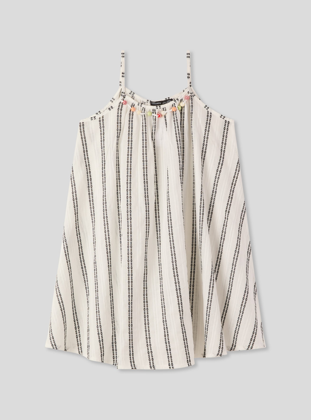 Vestito fantasia rigata