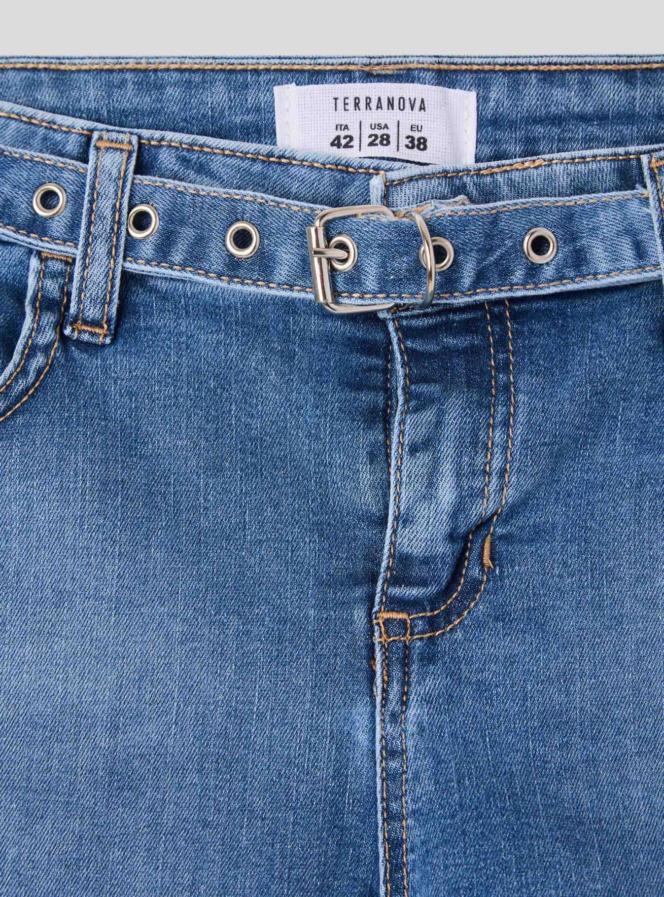 Short en Jeans Femme Terranova