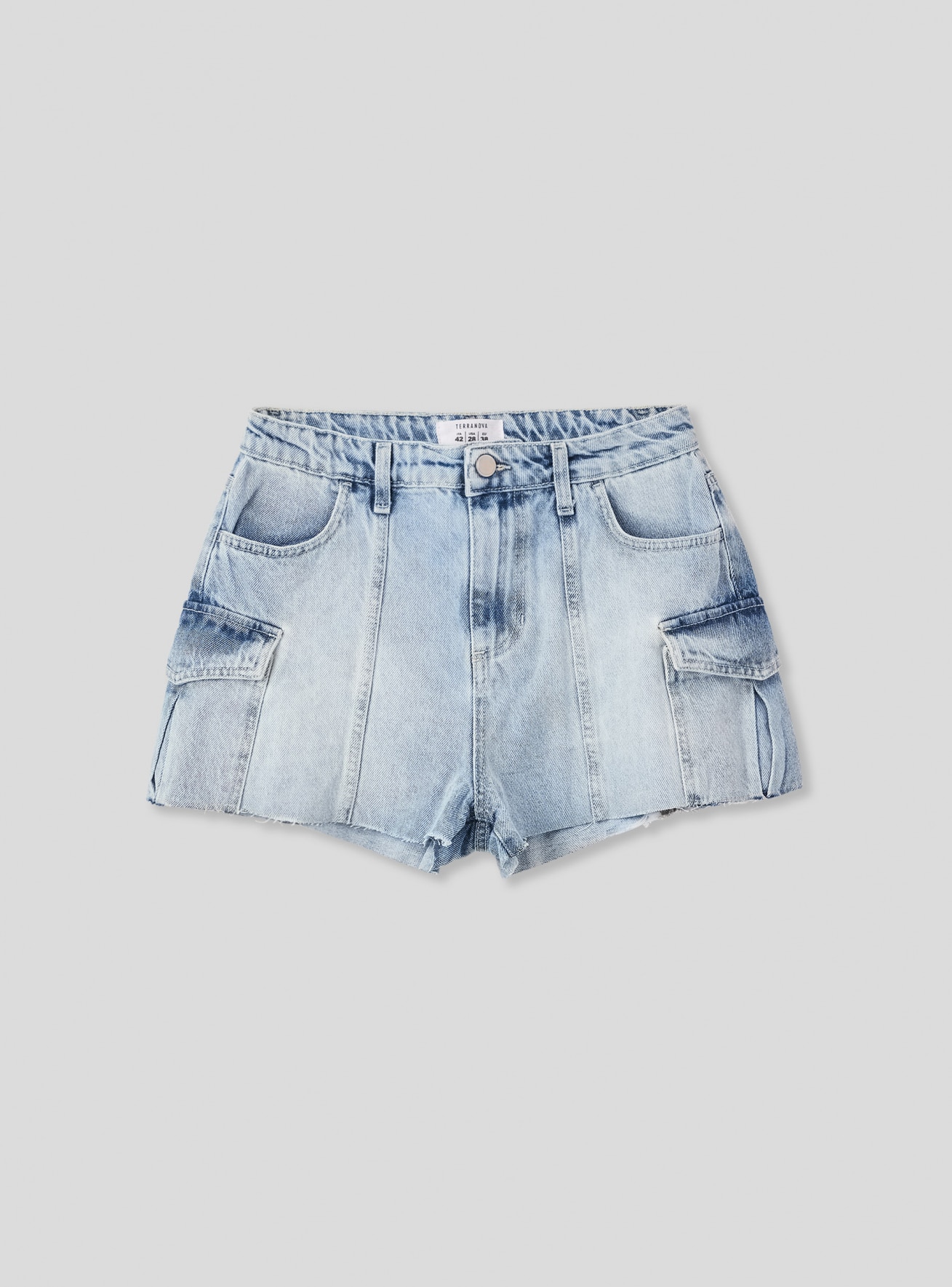 Short en Jeans Femme Terranova