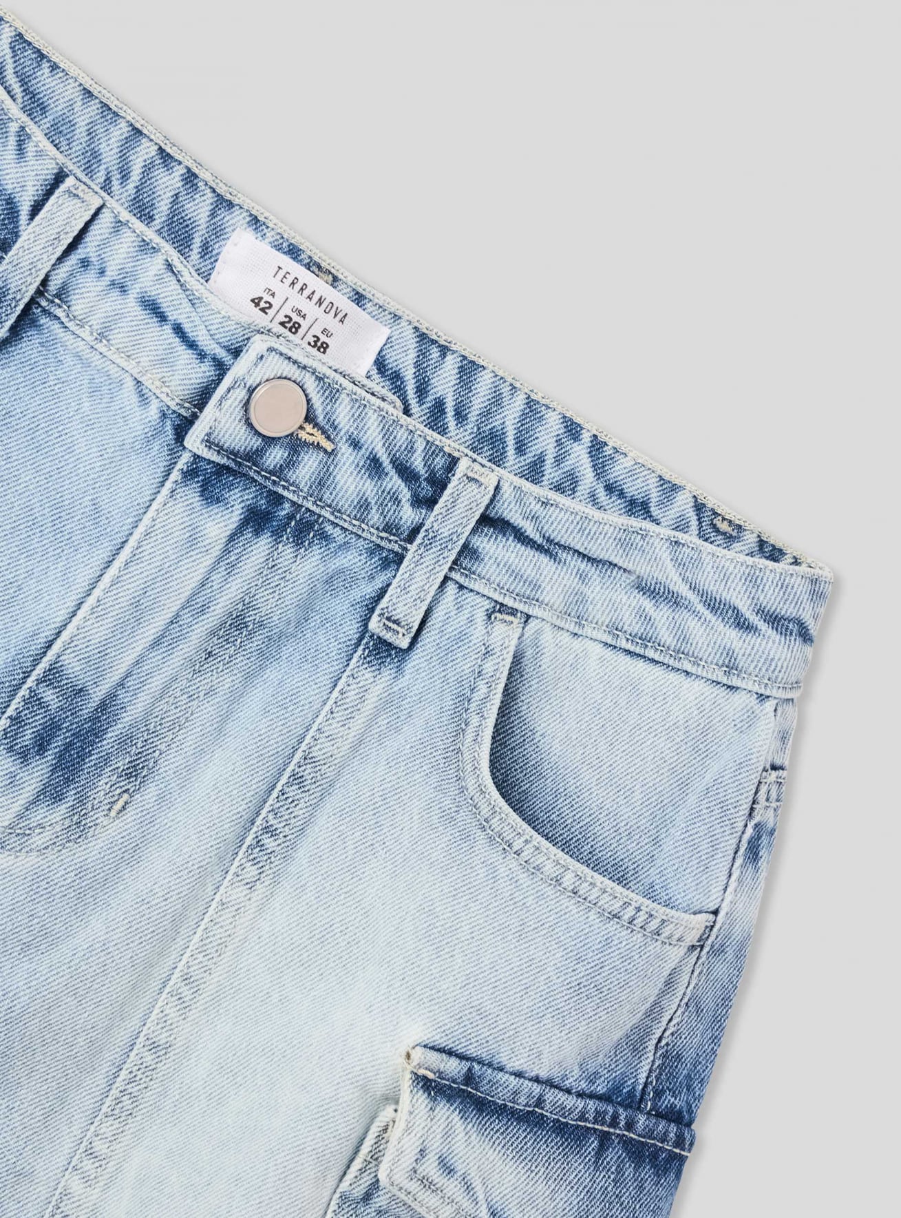 Short en Jeans Femme Terranova