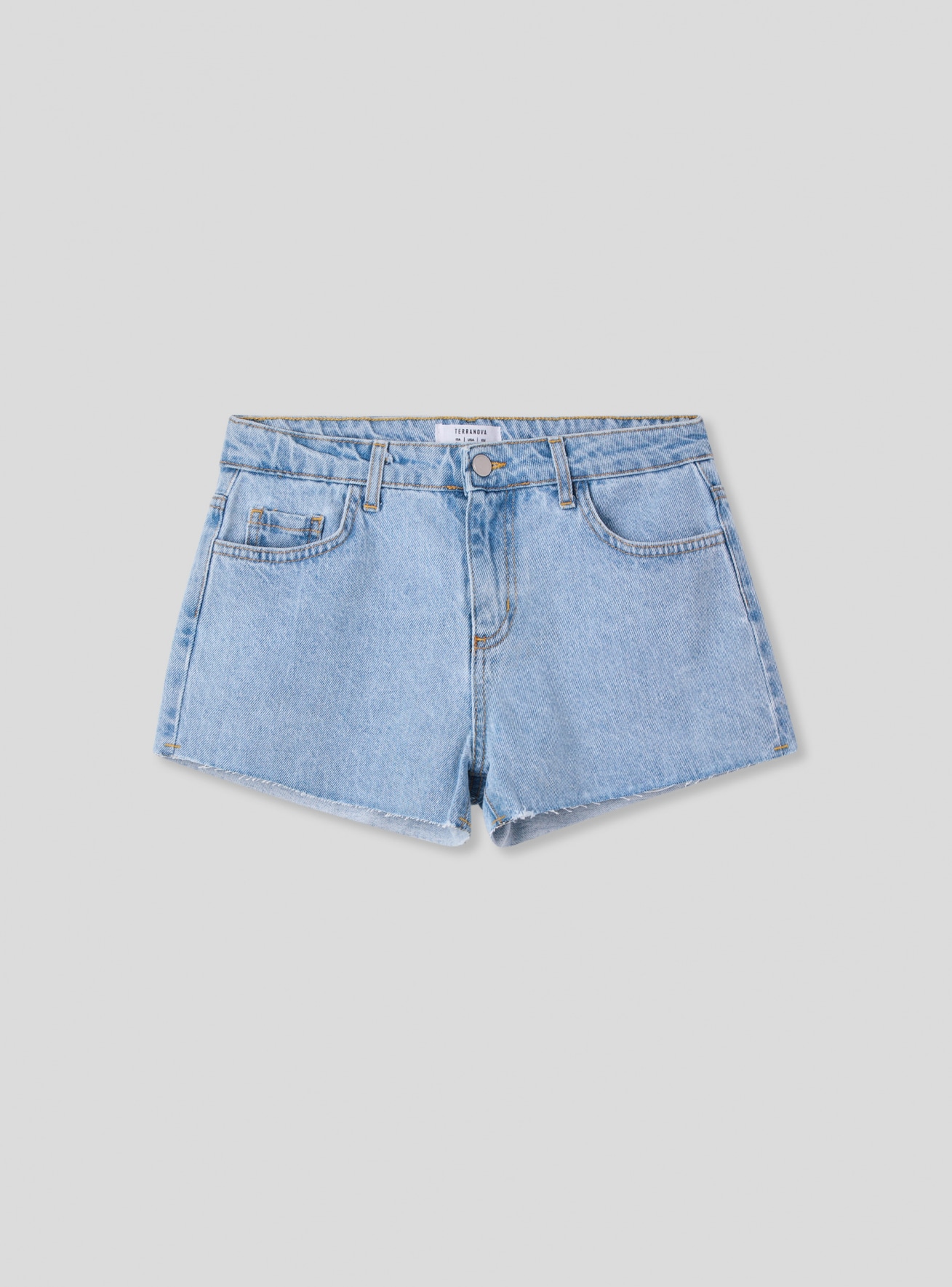 Pantalone Jeans Corto Donna Terranova