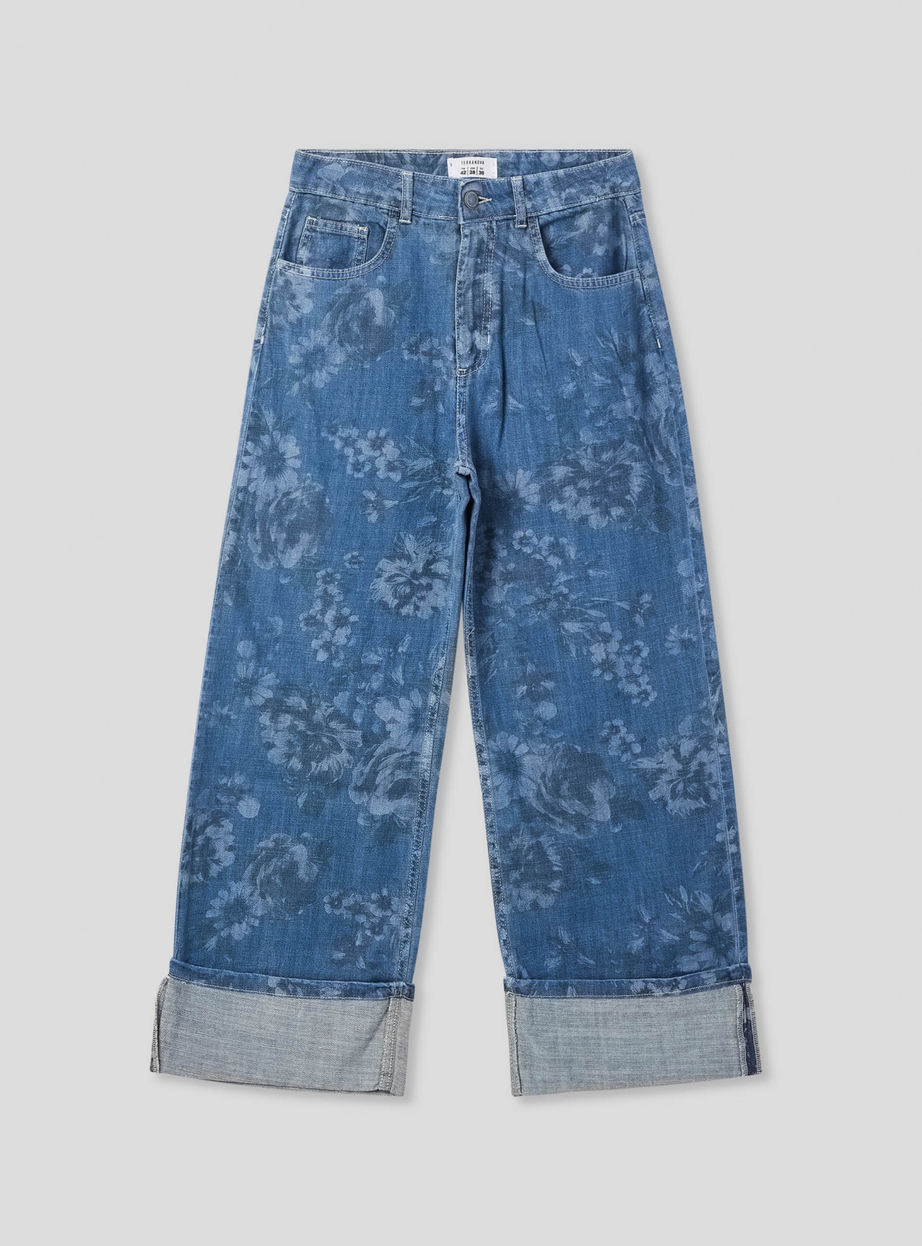 Pantalone Jeans Lungo Damen Terranova