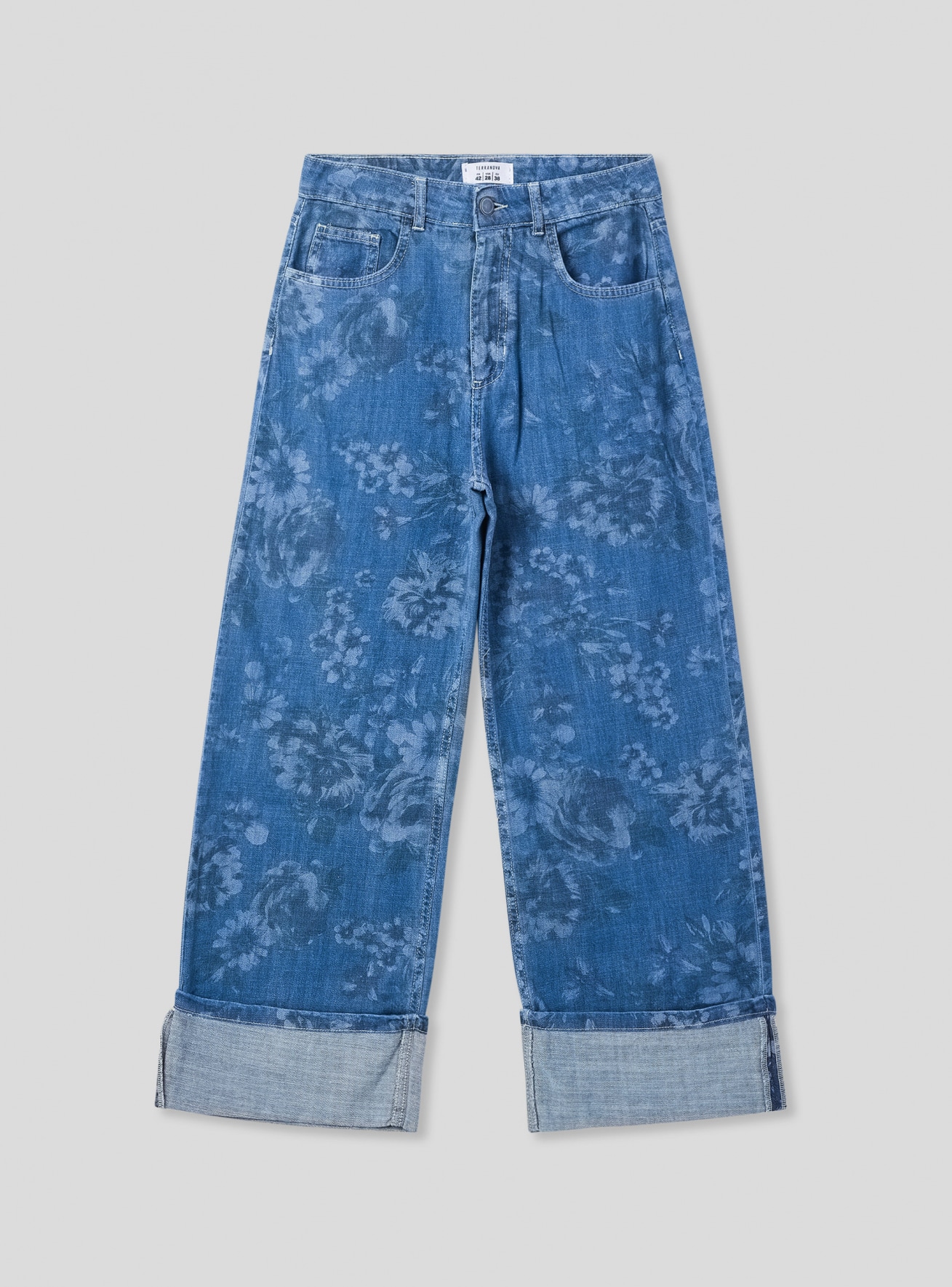 Pantalone Jeans Lungo Donna Terranova