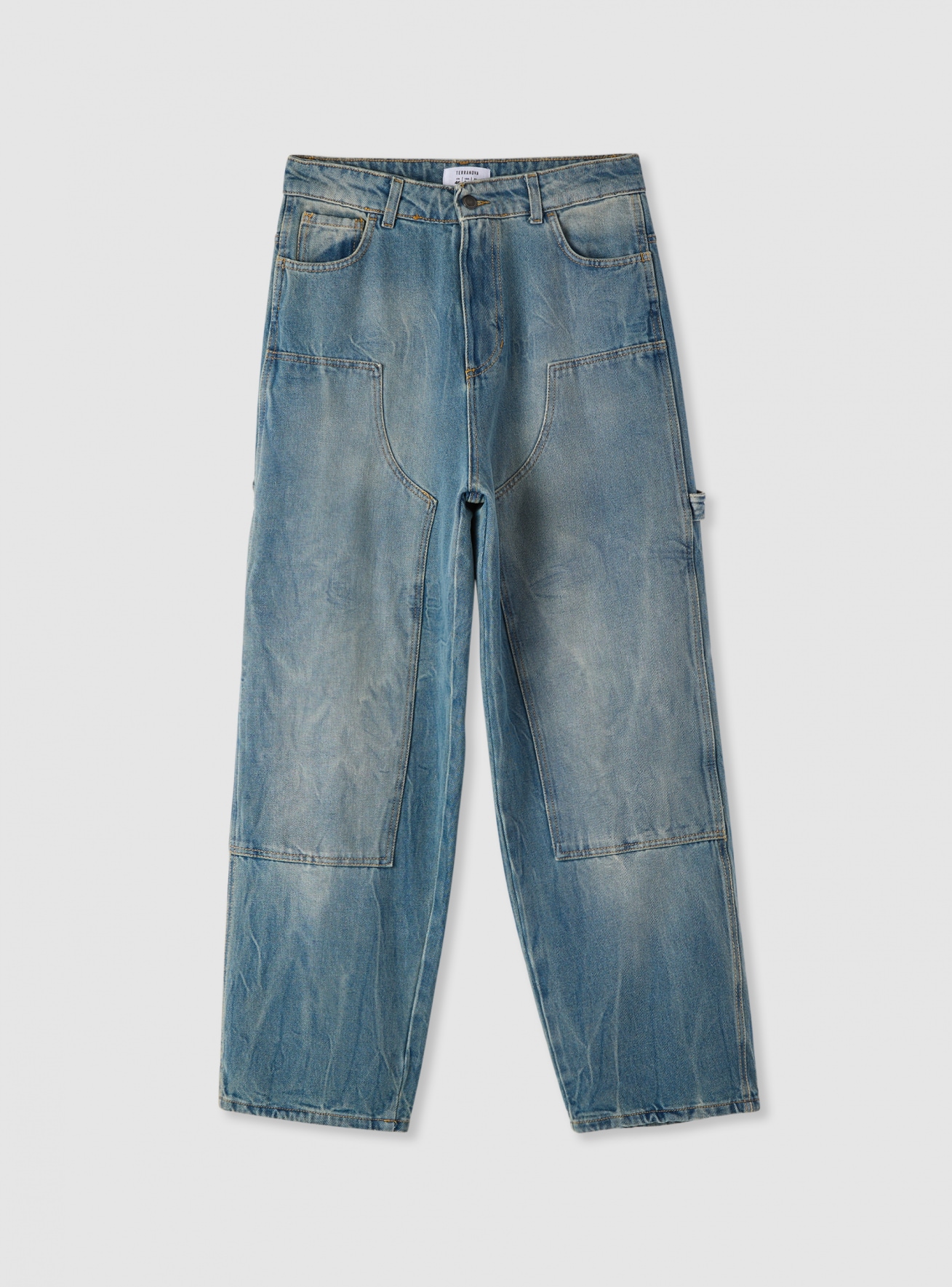 Pantalone Jeans Lungo Hombre Terranova