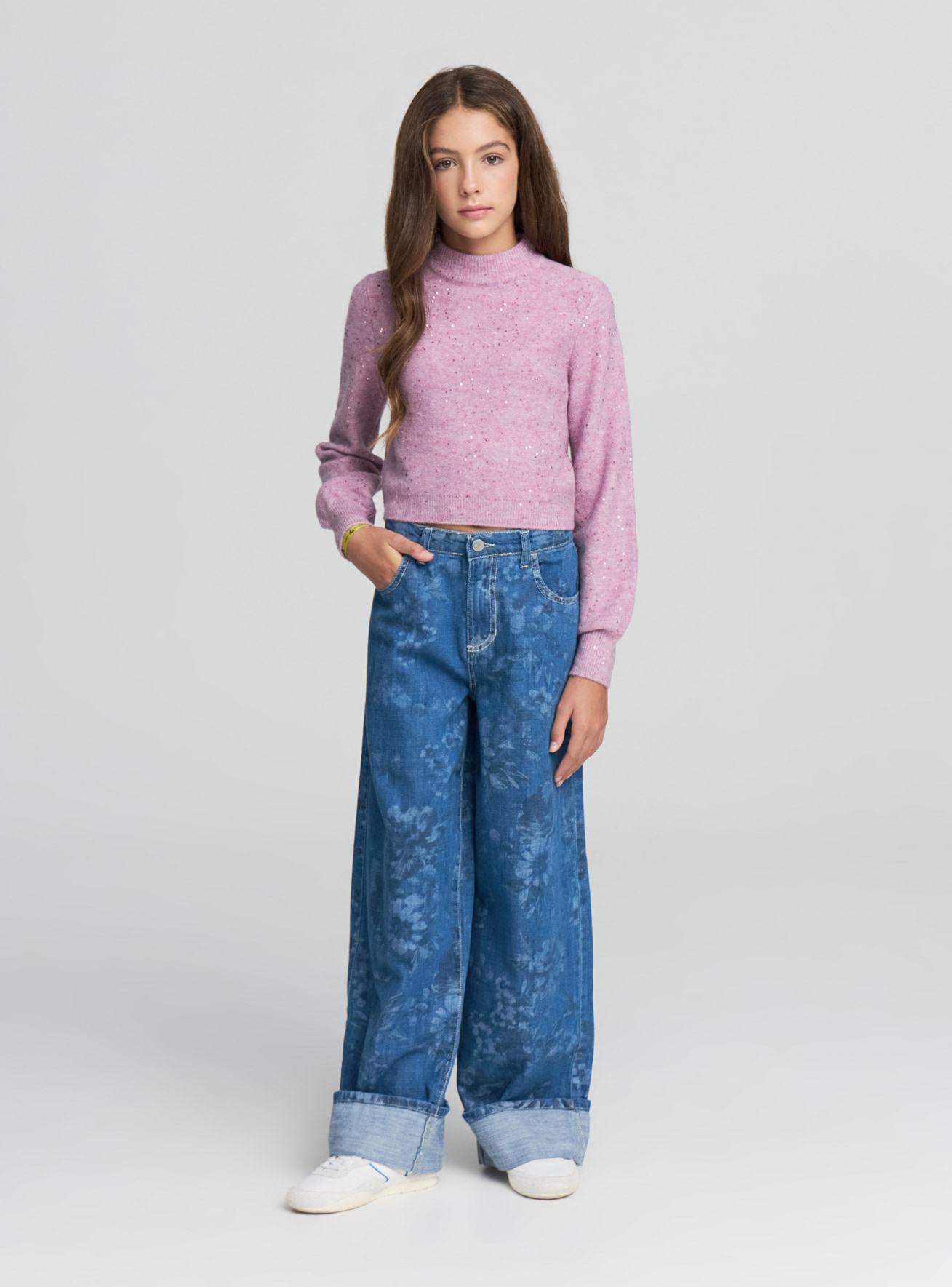 Pantalone Jeans Lungo Bambina Kids