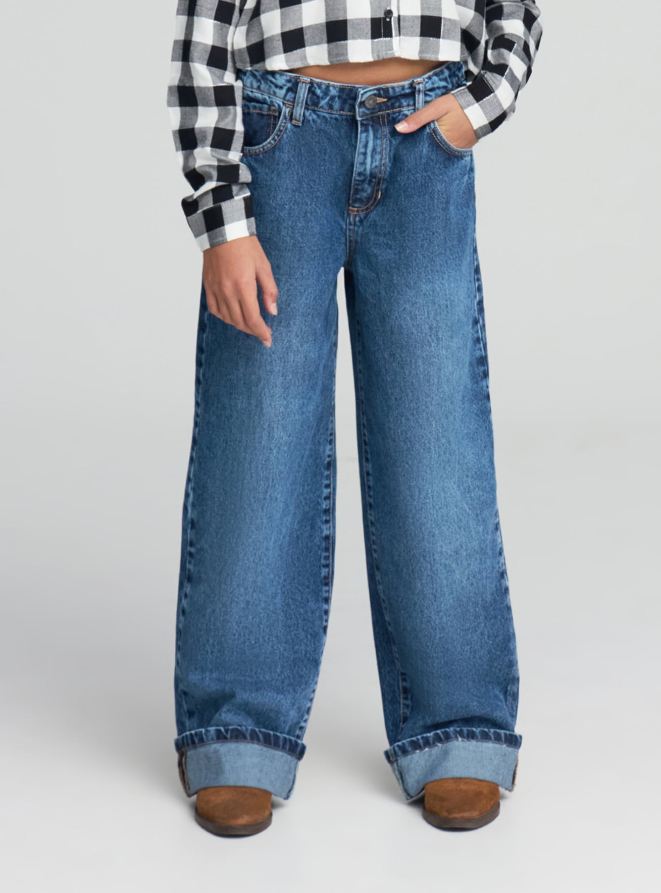 Pantalone Jeans Lungo Bambina Kids