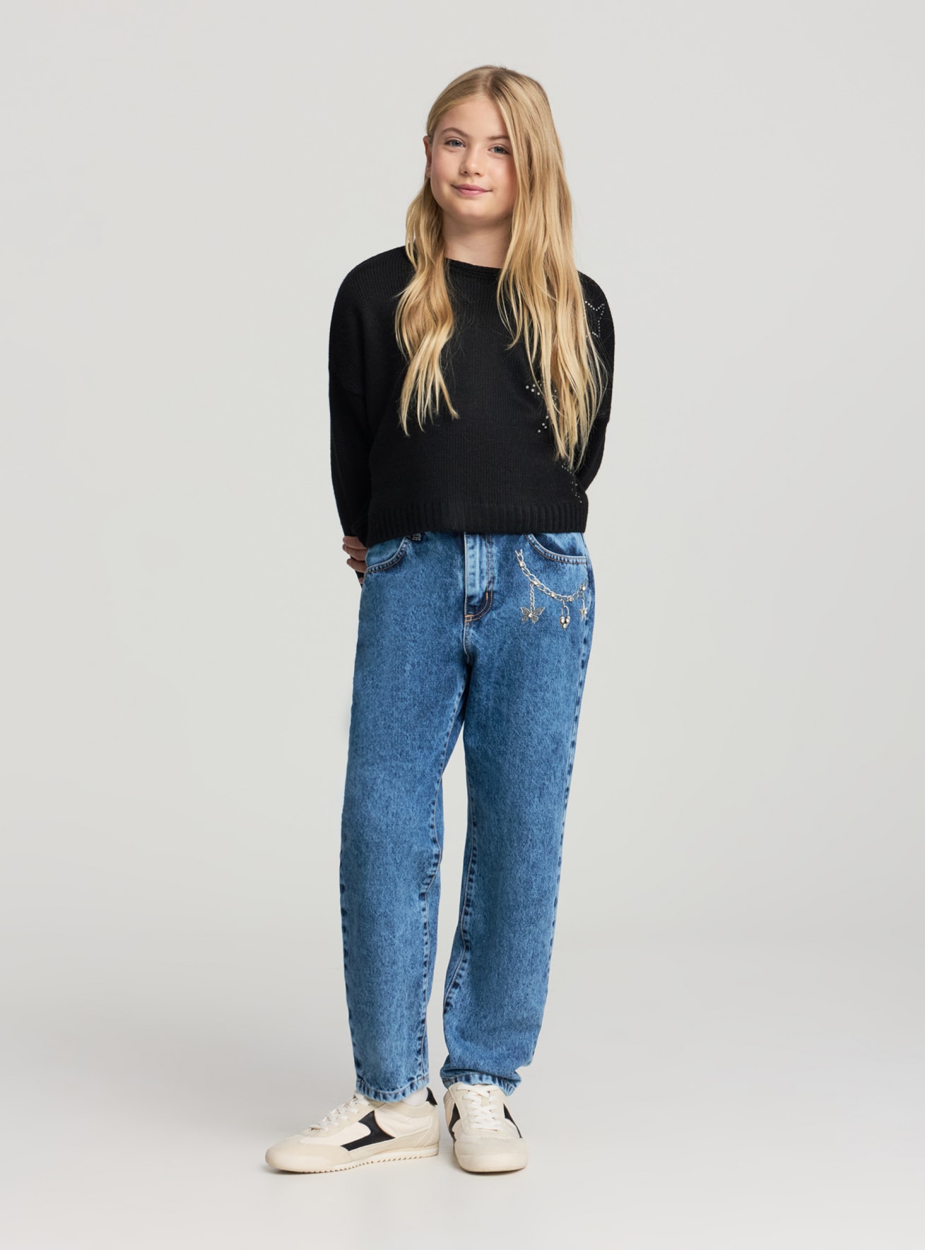 Pantalone Jeans Lungo Bambina Kids