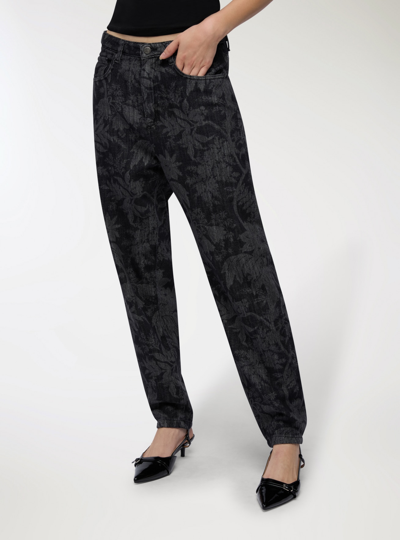 Pantalone Jeans Lungo Donna Terranova