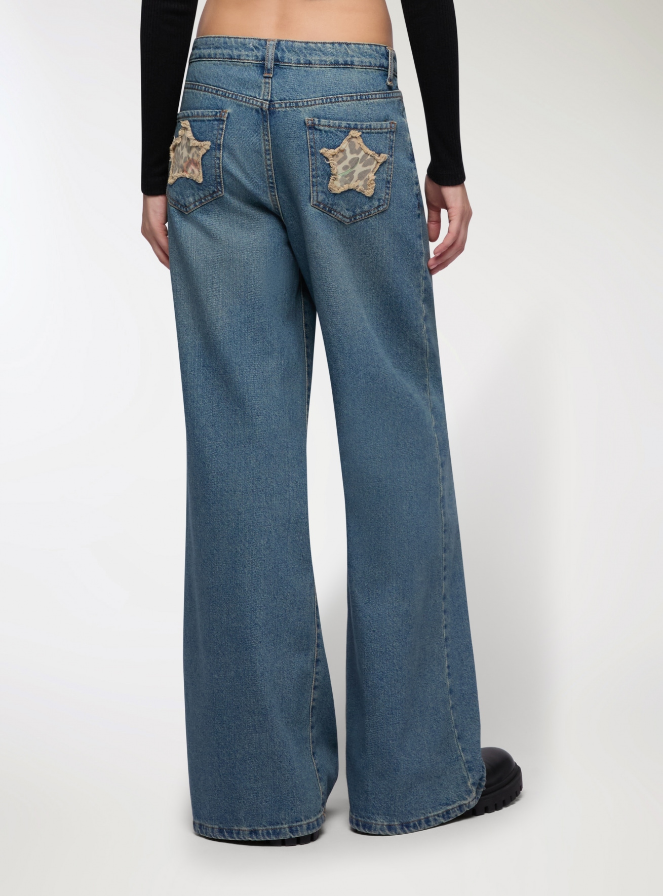 Pantalone Jeans Lungo Donna Terranova
