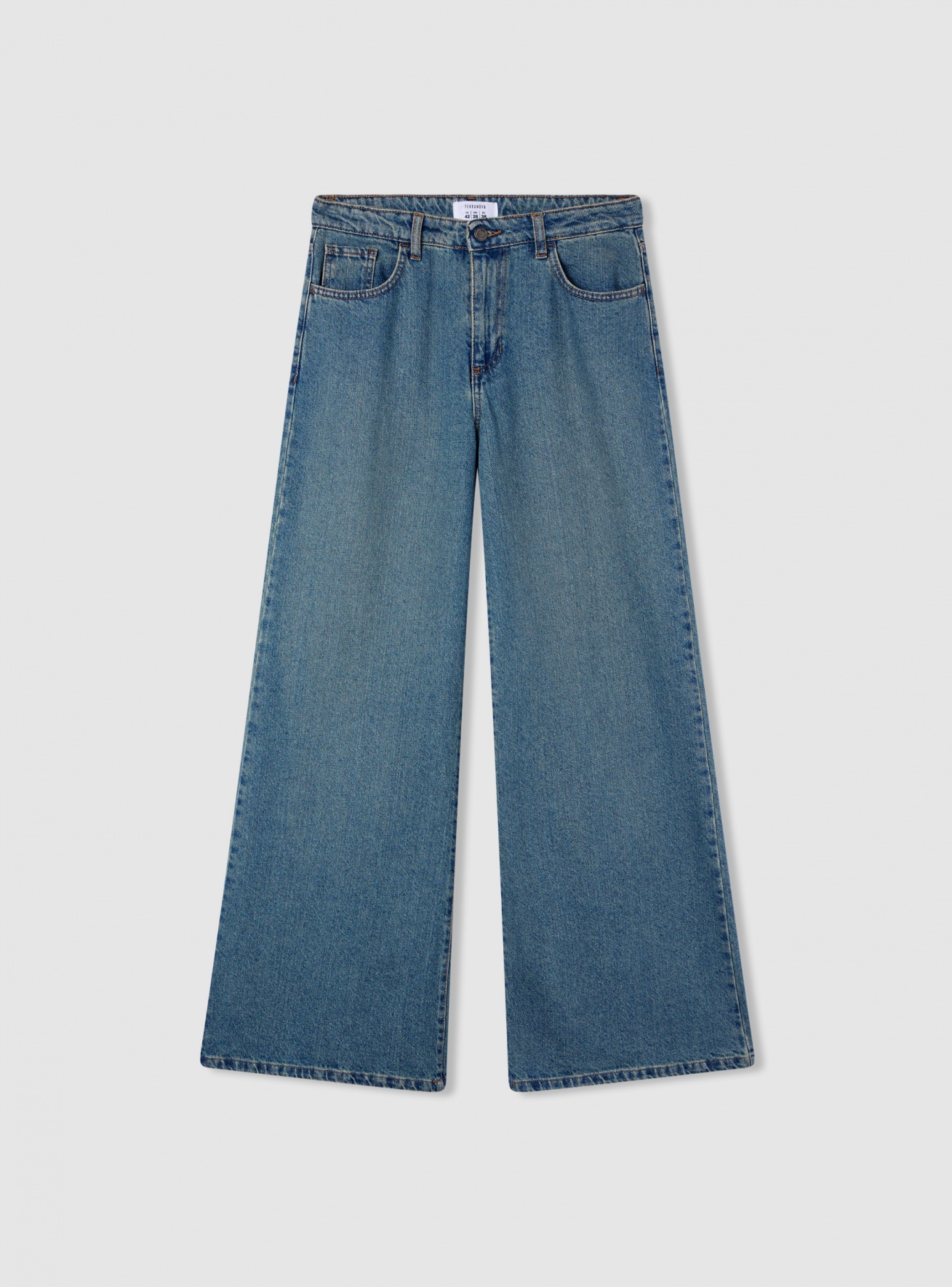 Pantalone Jeans Lungo Donna Terranova