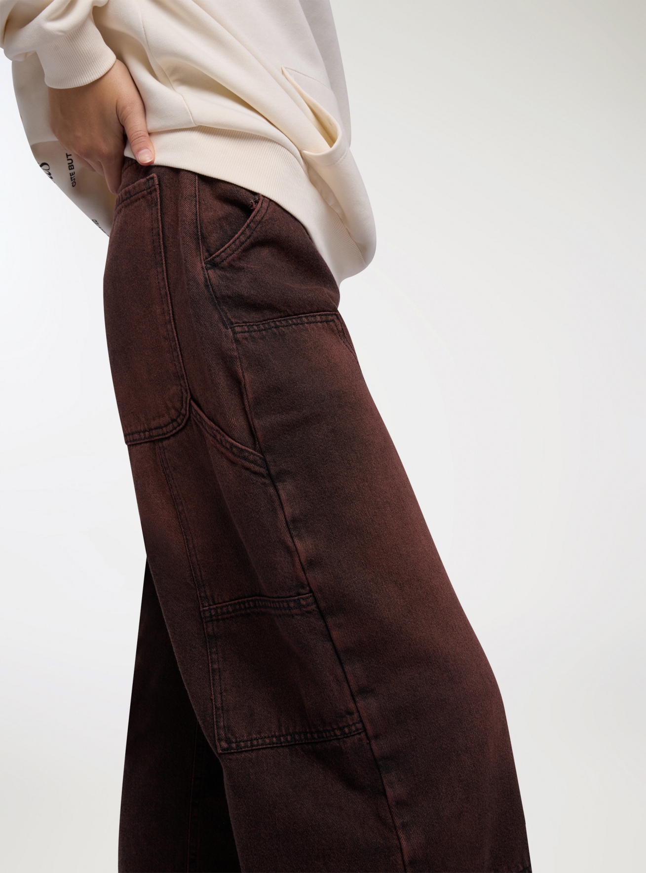 Pantalone Jeans Lungo Donna Terranova