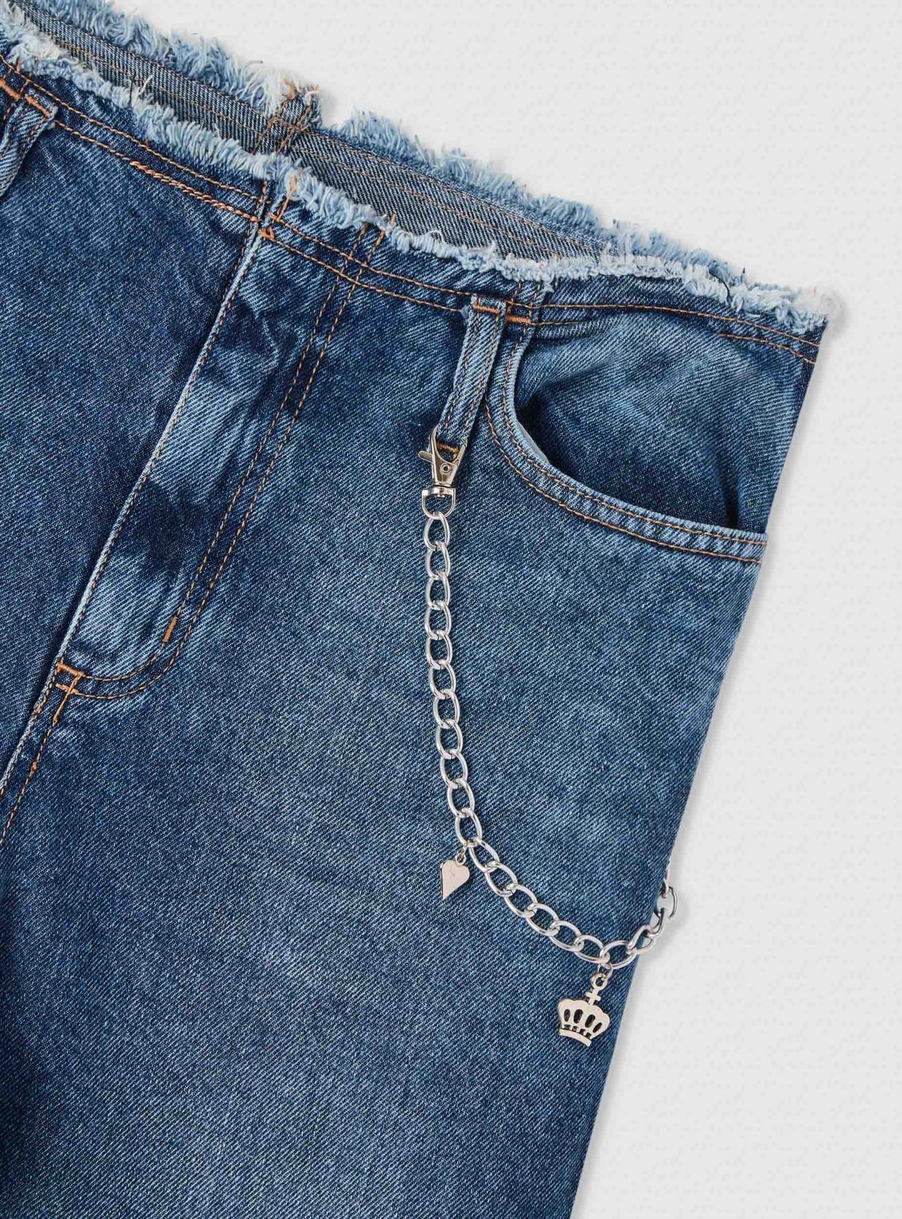 Pantalone Jeans Lungo Donna Terranova