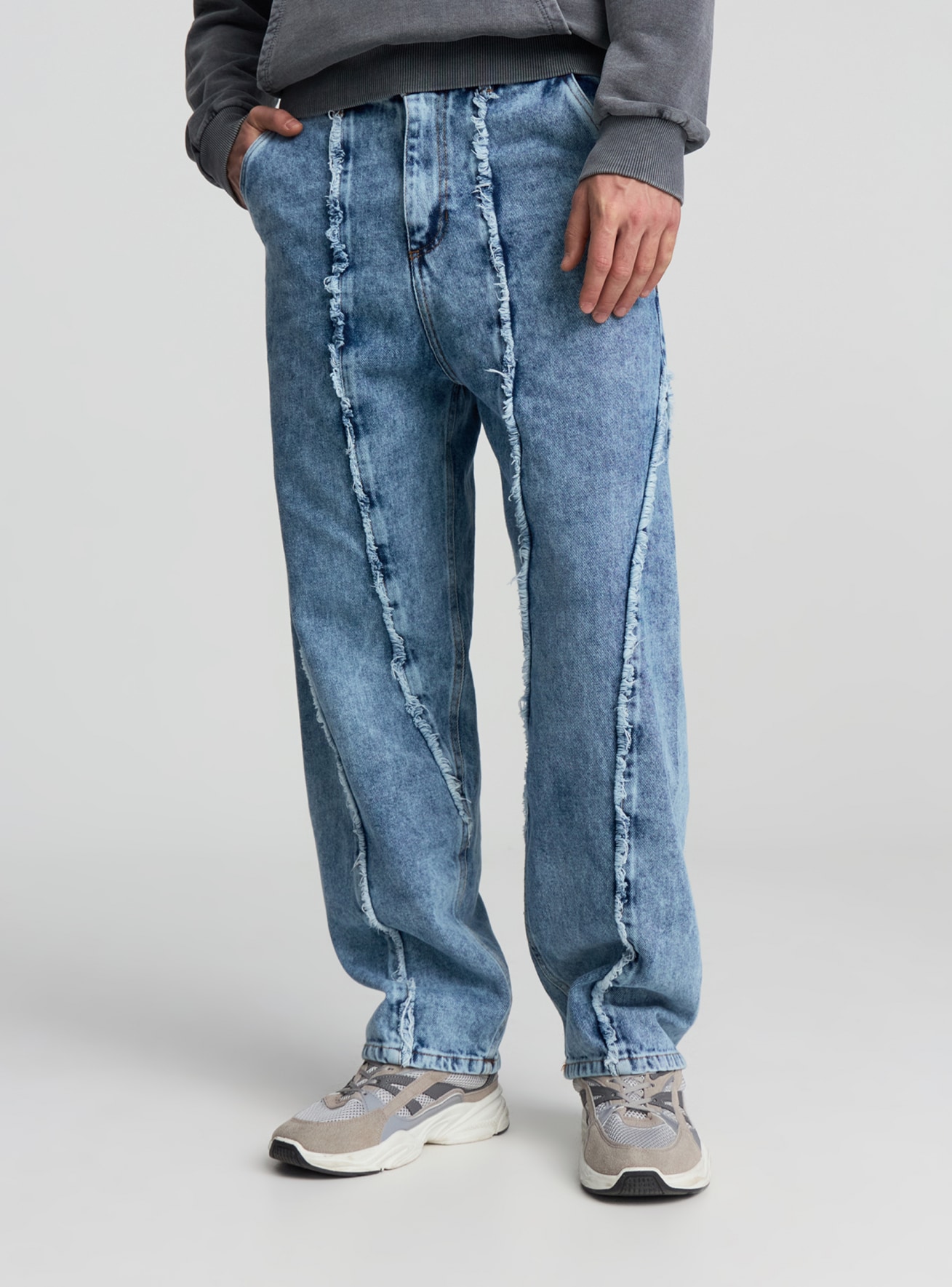 Pantalone Jeans Lungo Hombre Terranova