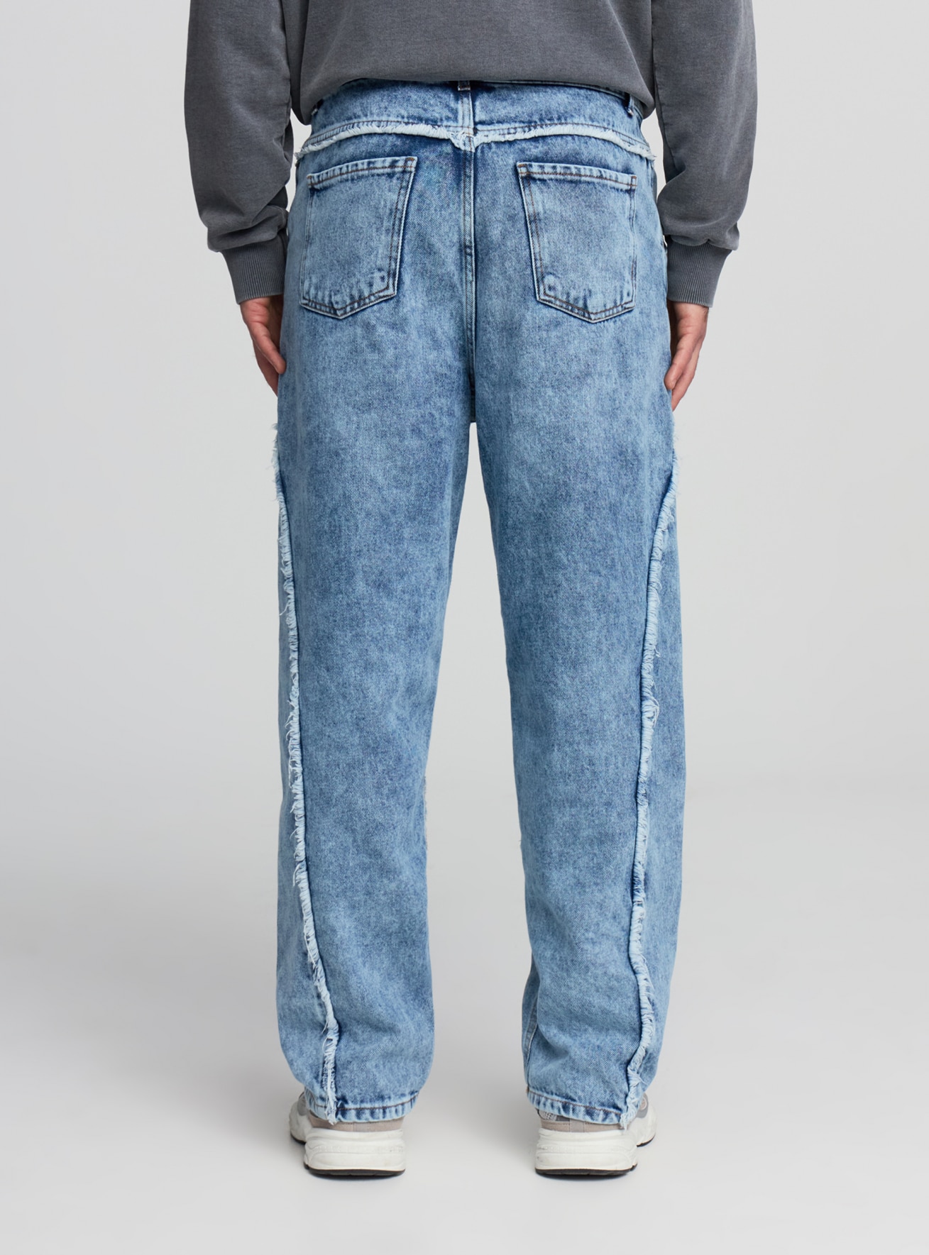 Pantalone Jeans Lungo Hombre Terranova